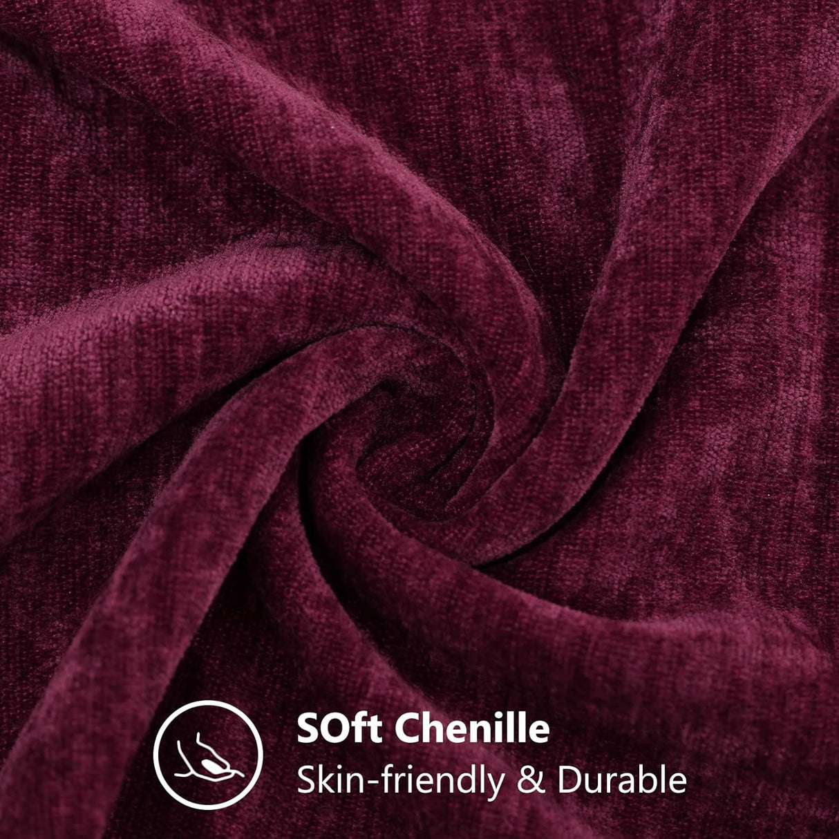 Fundas de cojín decorativas decorUhome 18x18, juego de 2