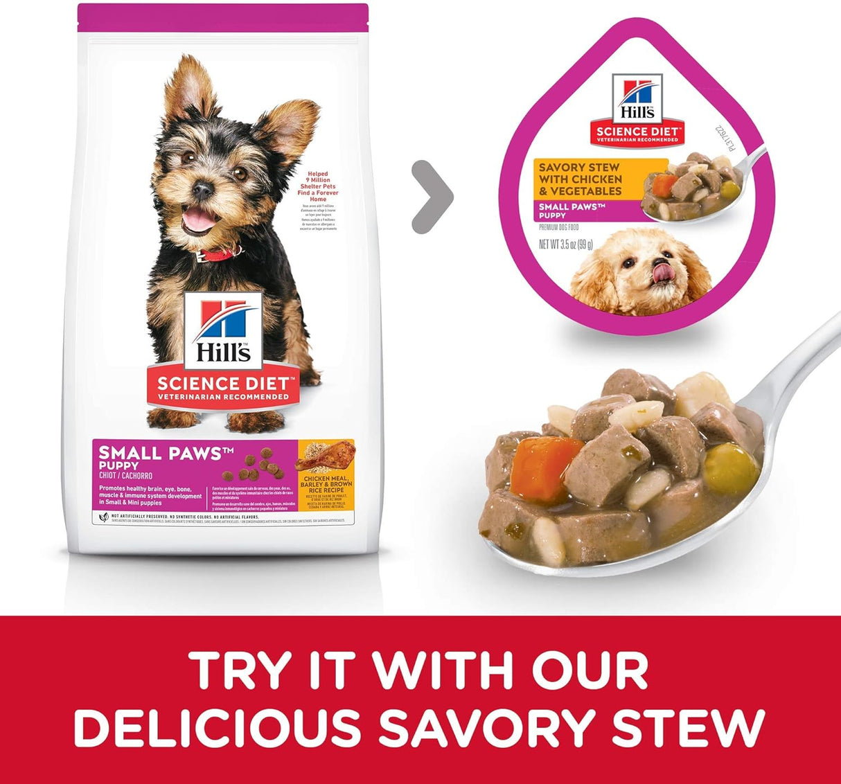 Alimento para Perros secos para perros de raza pequeña