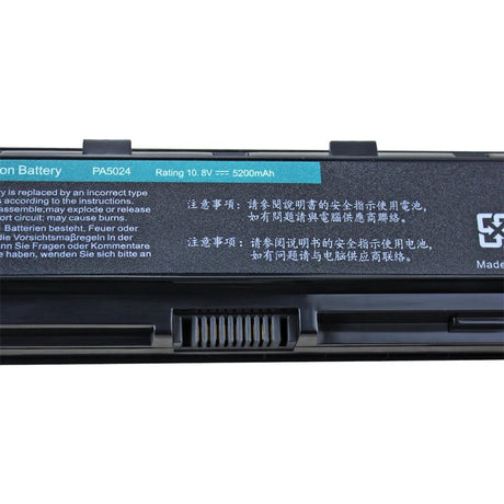 Batería para portátil Toshiba P/N PA5024U-1BRS PA5023U-1BRS