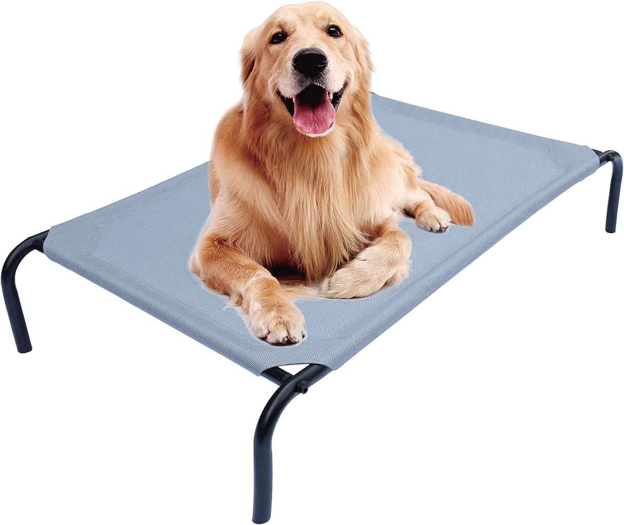 Cama Elevada para Mascotas PHYEX, Acero Resistente, 50.5 x 30.5