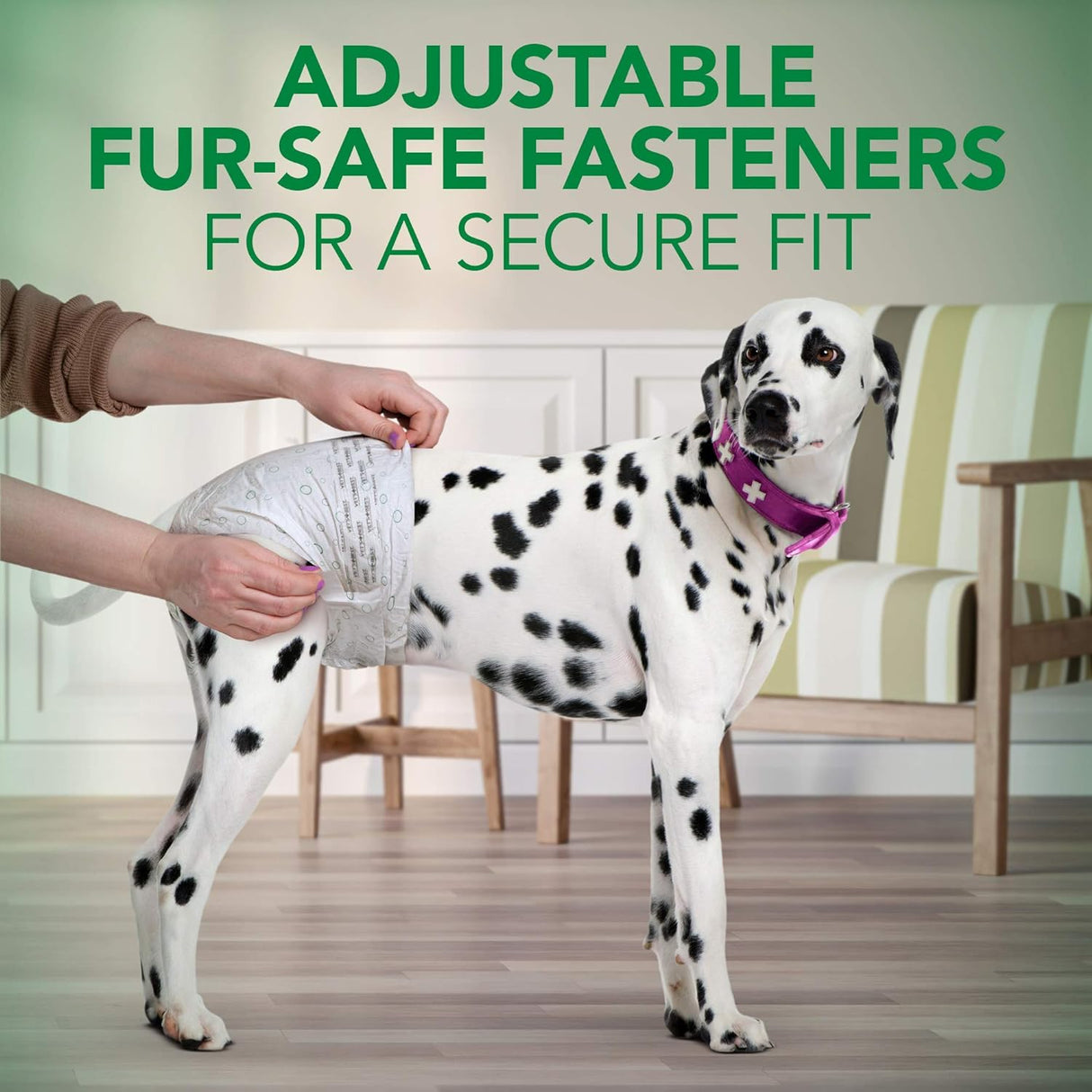 Vet's Best Comfort Fit - Pañales absorbentes con ajuste