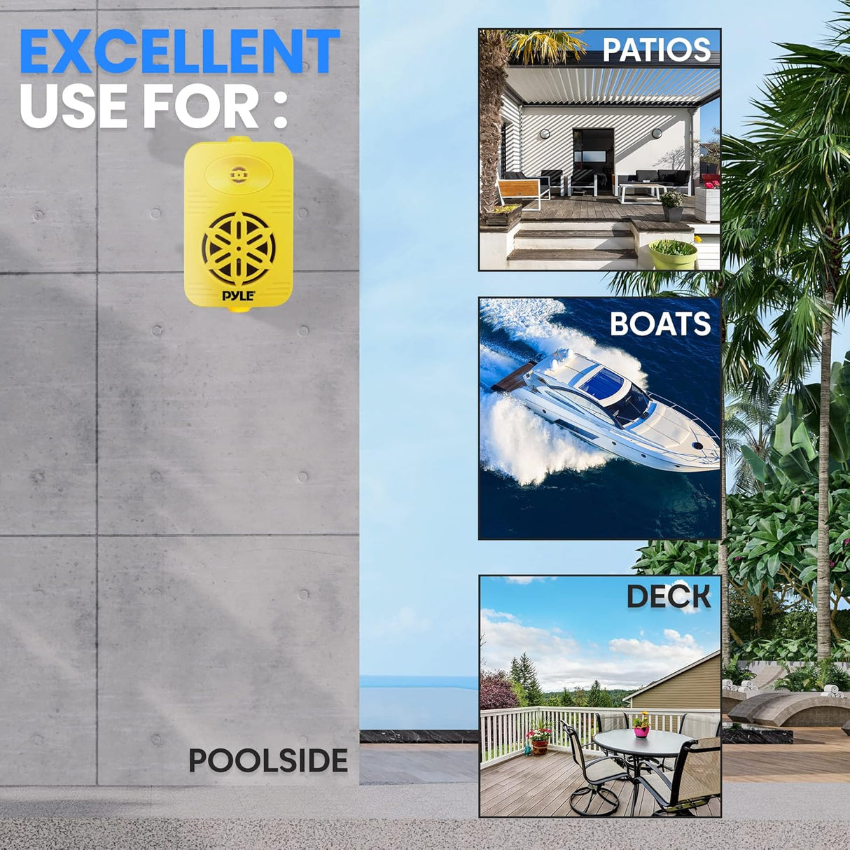 Parlantes o altavoces para interiores PYLE-HOME PDWR55YL