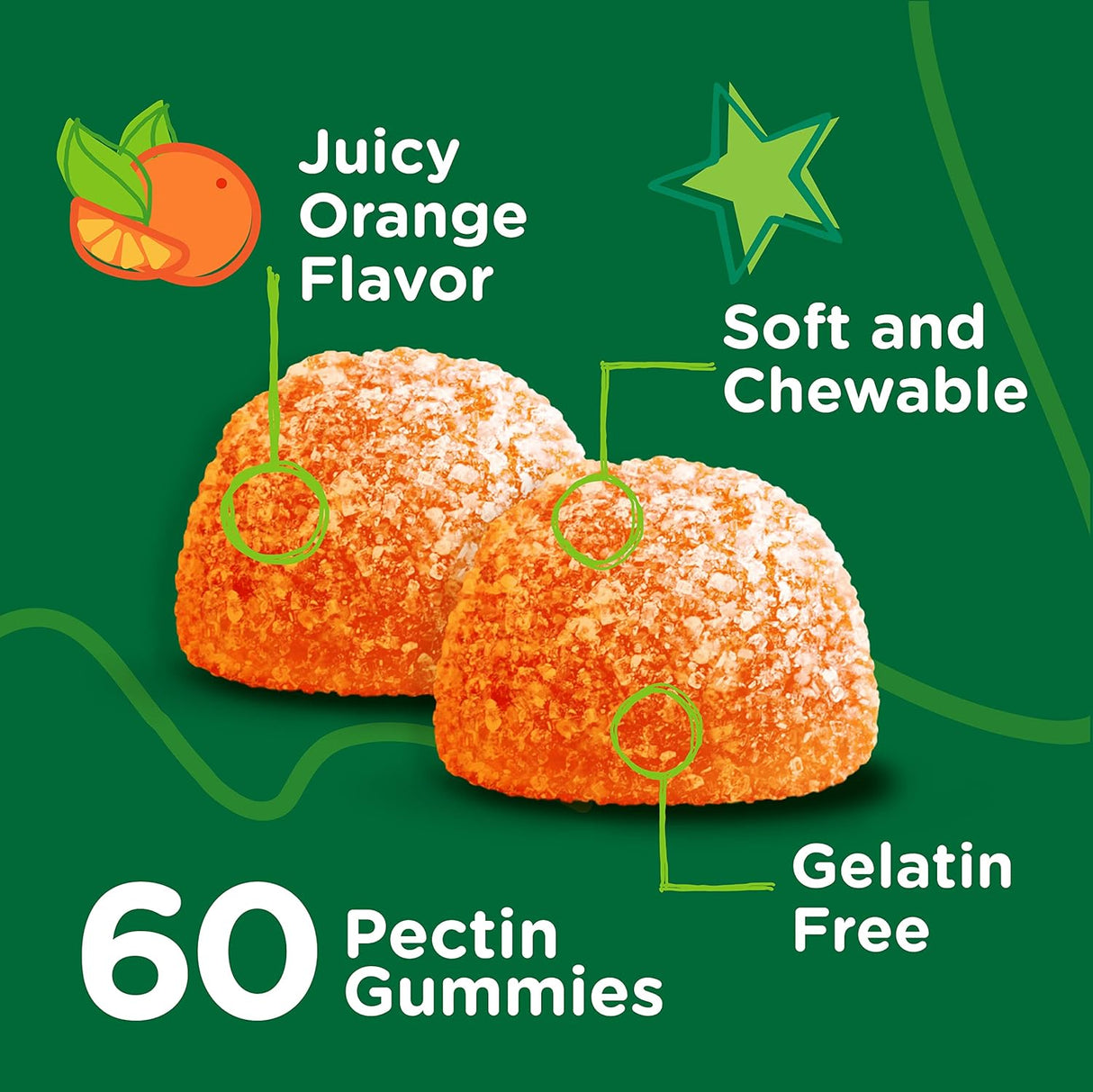 Gomitas de Zinc para Niños con Vitamina C y Equinácea