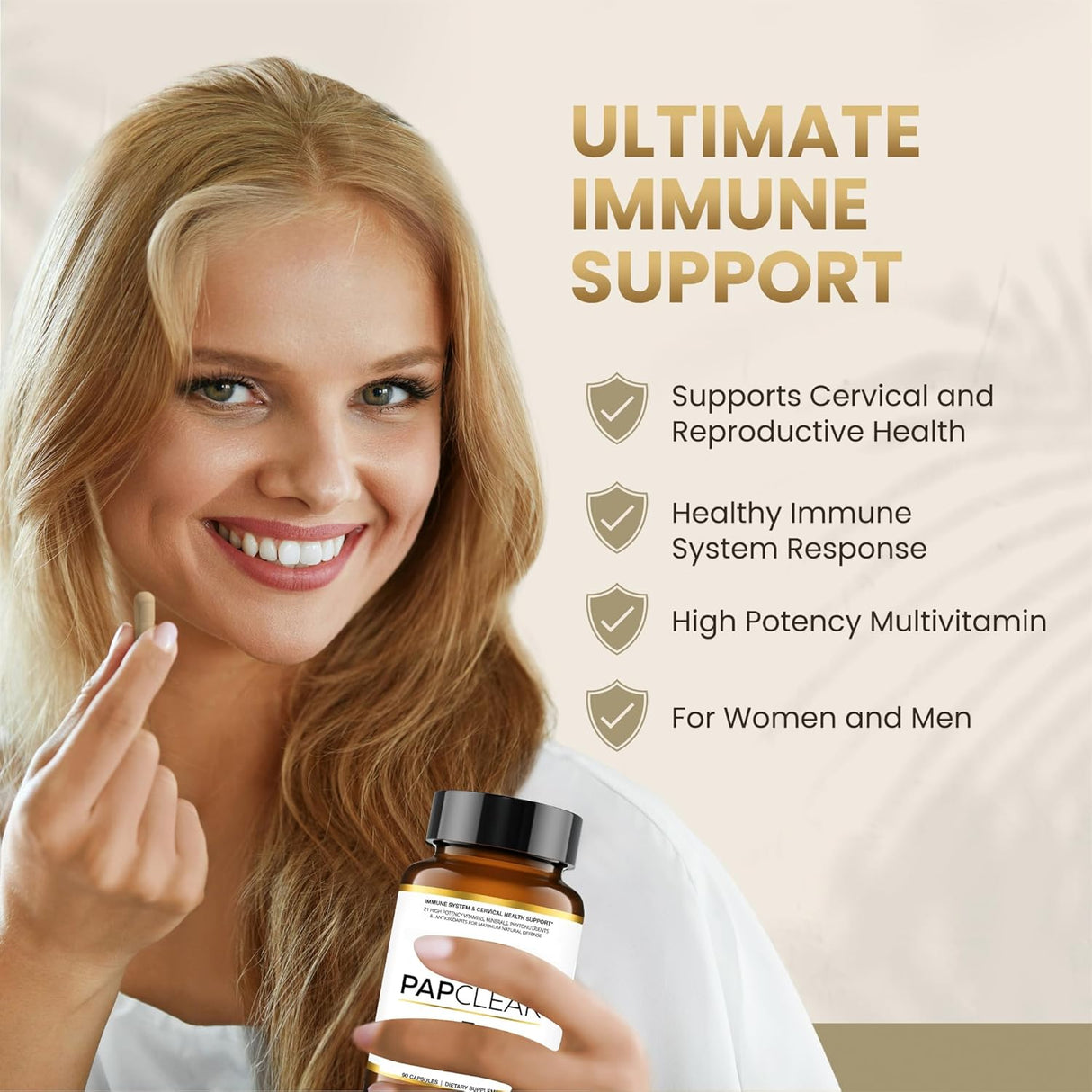 Suplemento Inmunológico Natural PAPCLEAR | 90 Cápsulas