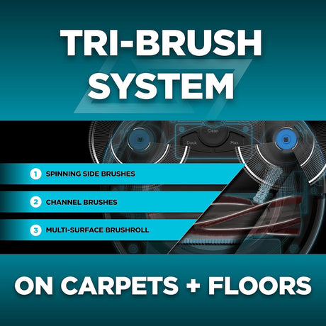 Robot Aspiradora, sistema de tres cepillos Shark AV752 ION