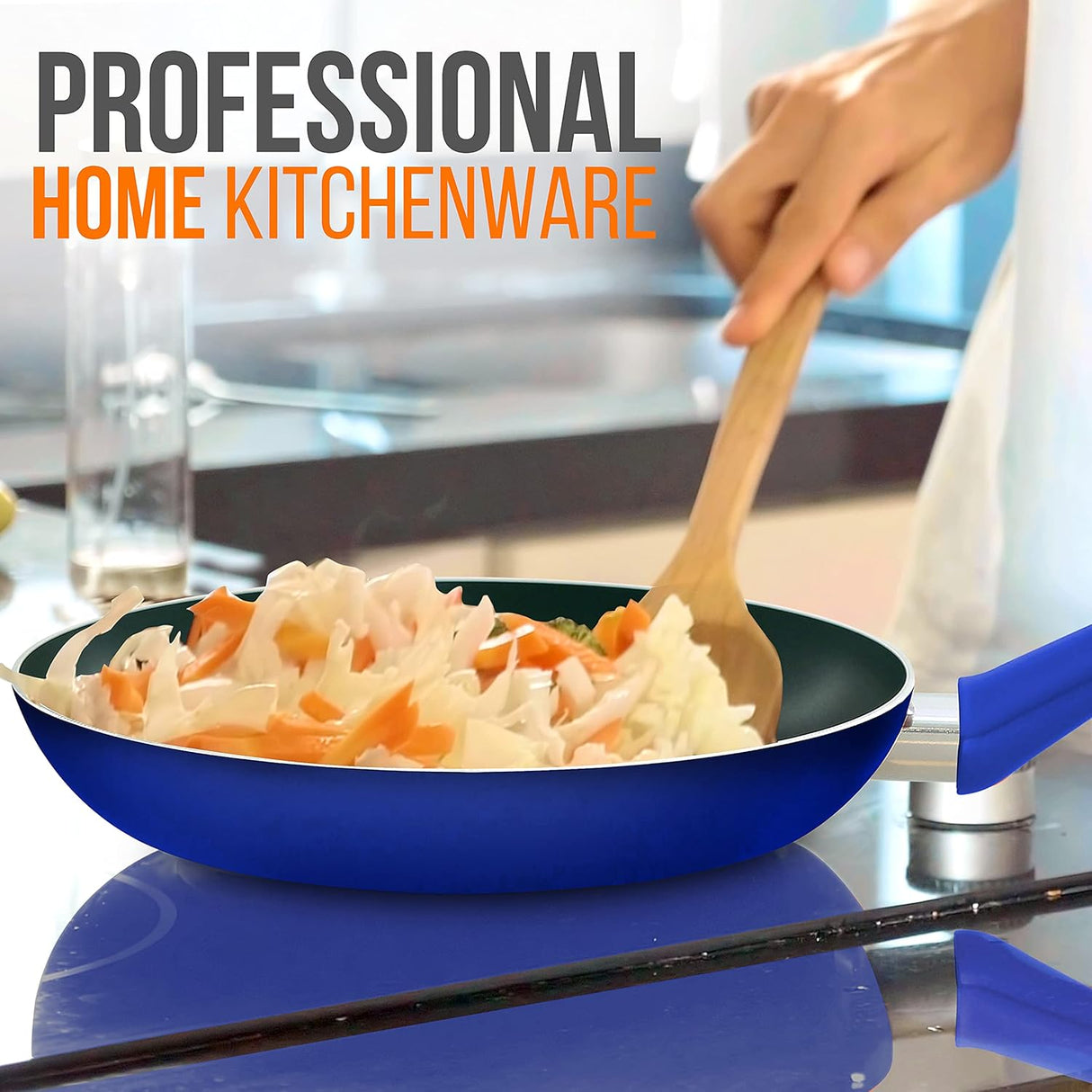 Sartén abierta mediana de 20cm antiadherente NutriChef