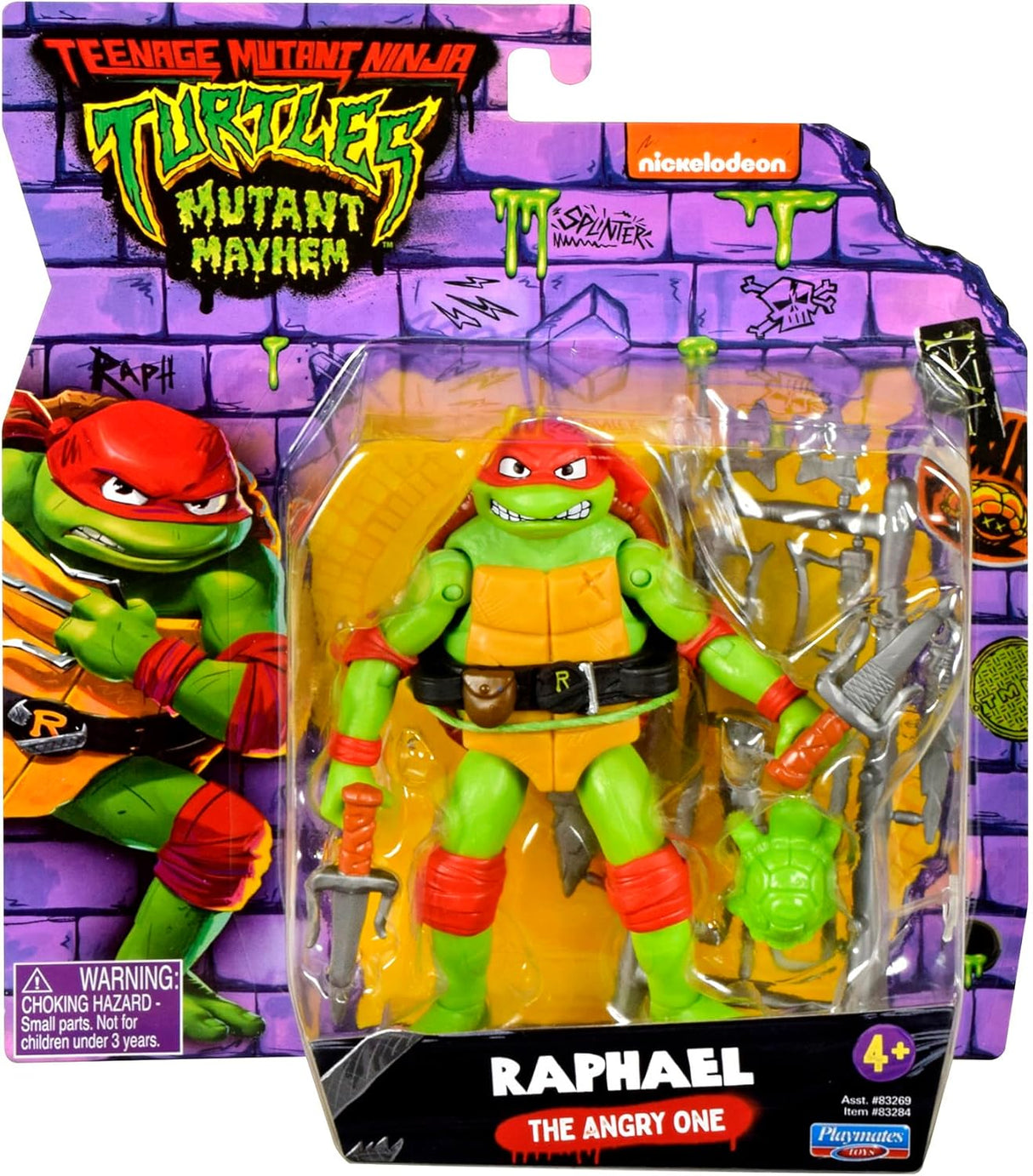Figura de acción básica de Raphael Teenage Mutant Ninja