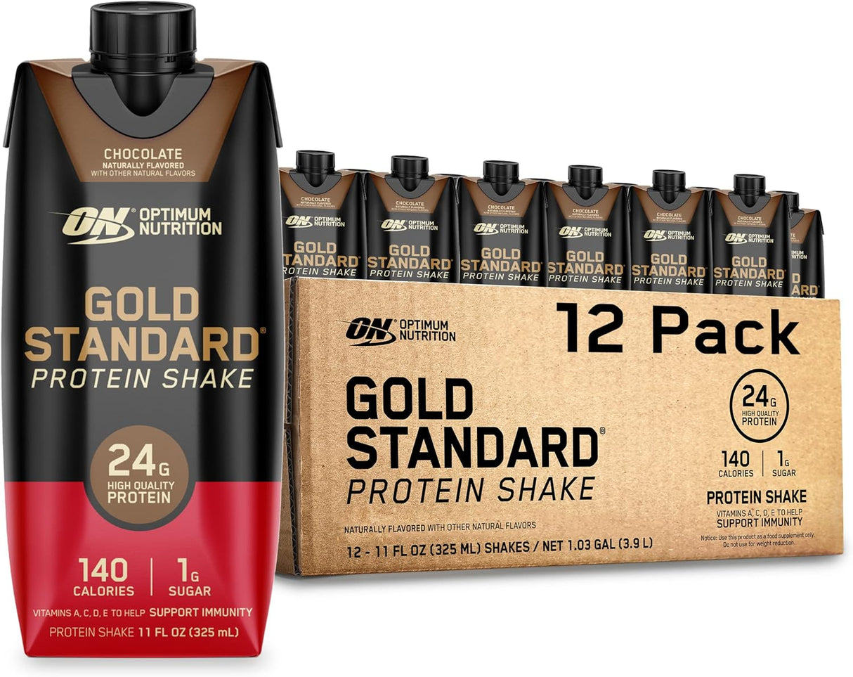 Suplemento Gold Standard Batido de proteínas 12 unidades