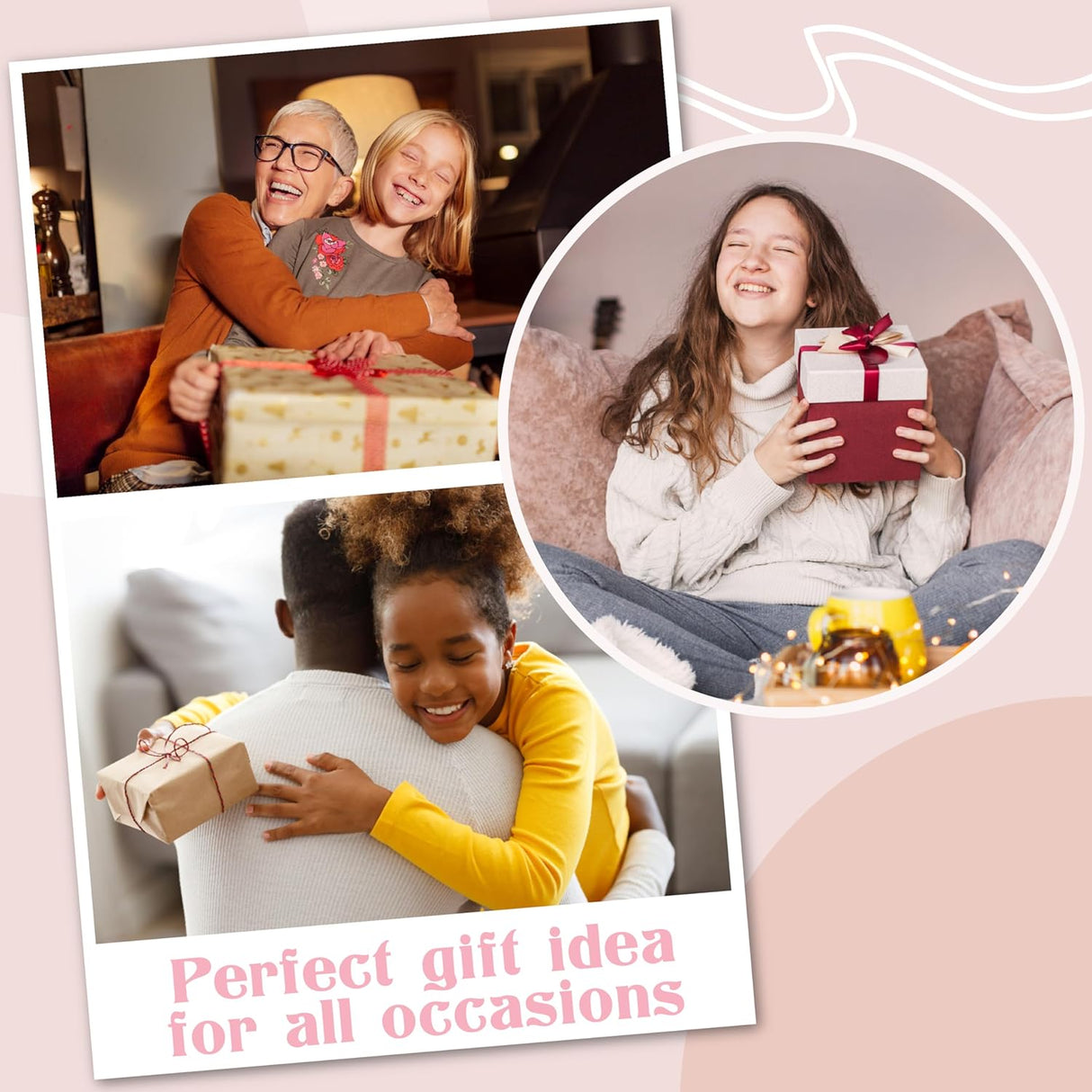 Pósteres Collage Danish Pastel 8x10 pulg para Dormitorio Juvenil