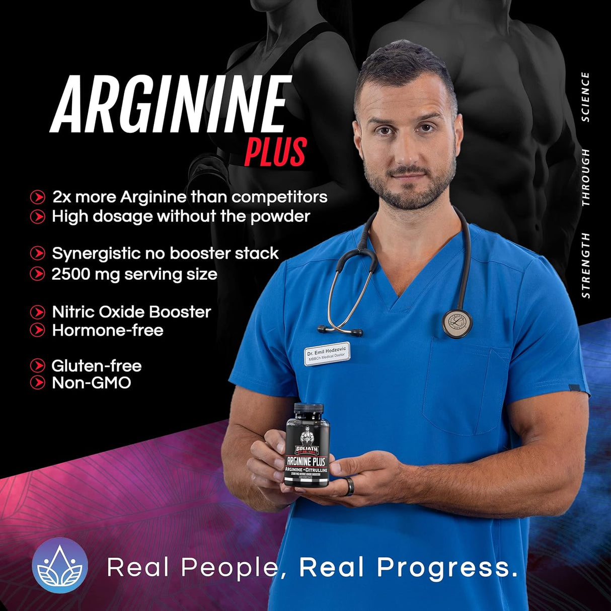 Suplemento ARGININE Plus - L arginina + L citrulina 2500 mg