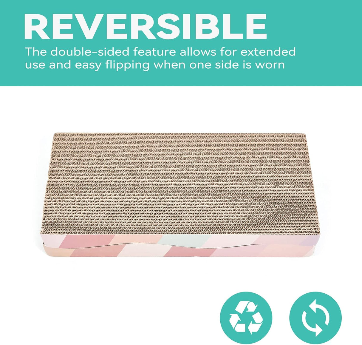 Rascador de gato para gatos de cartón 5 unidades