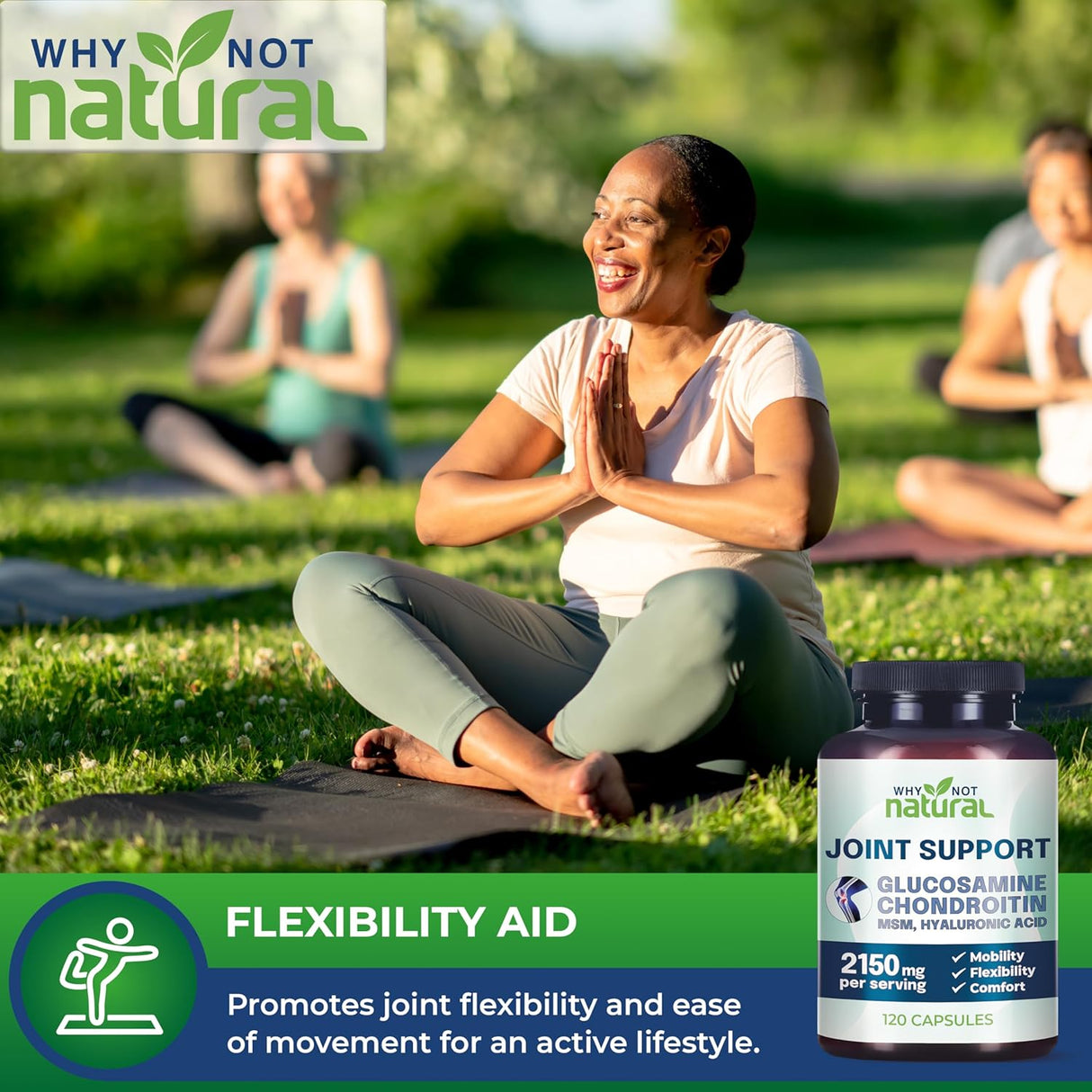 Suplemento Articular Natural - Why Not - Glucosamina y MSM