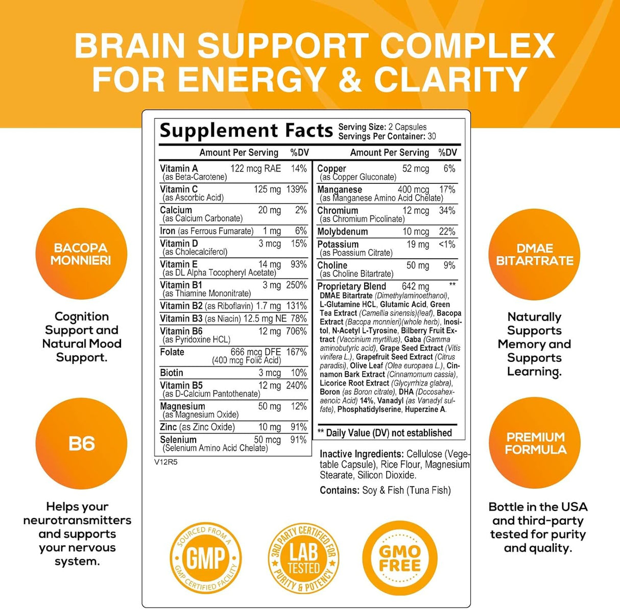 Suplementos Alimenticios de refuerzo cerebral