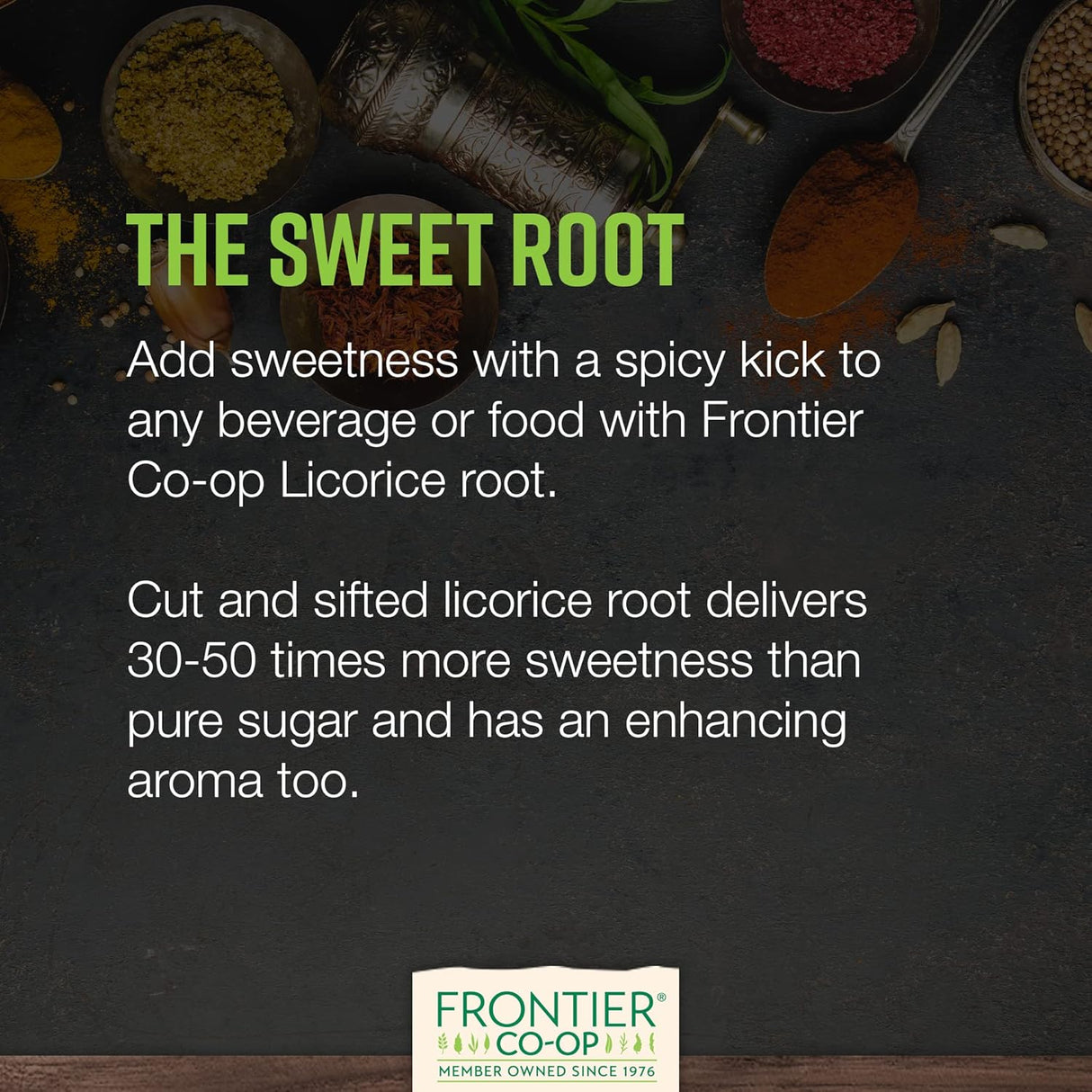 Raíz de Regaliz Cortada y Tamizada - 1 lb