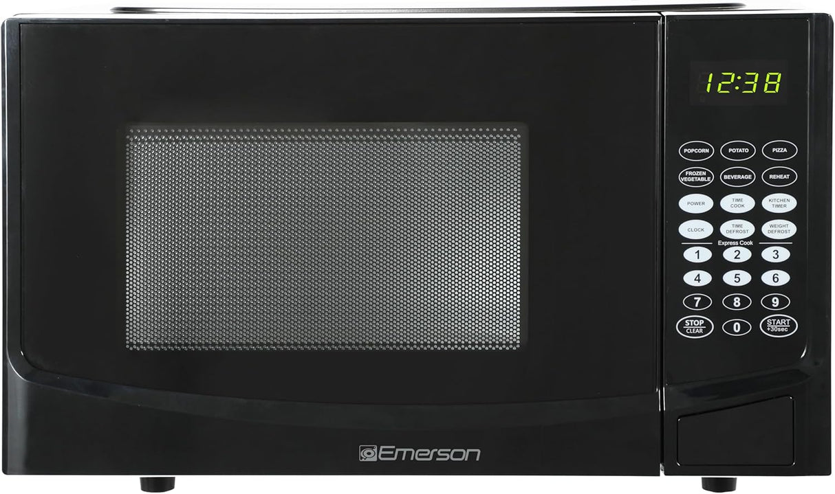 Horno Microondas Emerson MW9255B, 0.9 Cu ft, 900W, 6 Menús