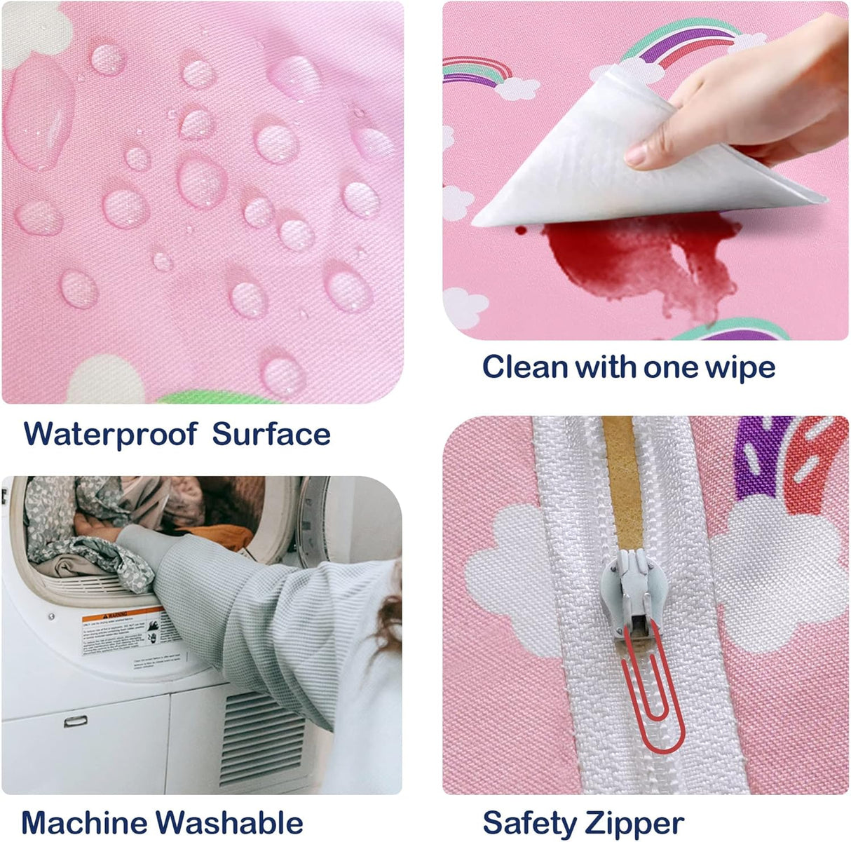 Silla cama tapizada para niños y bebés, Rosa MallBest