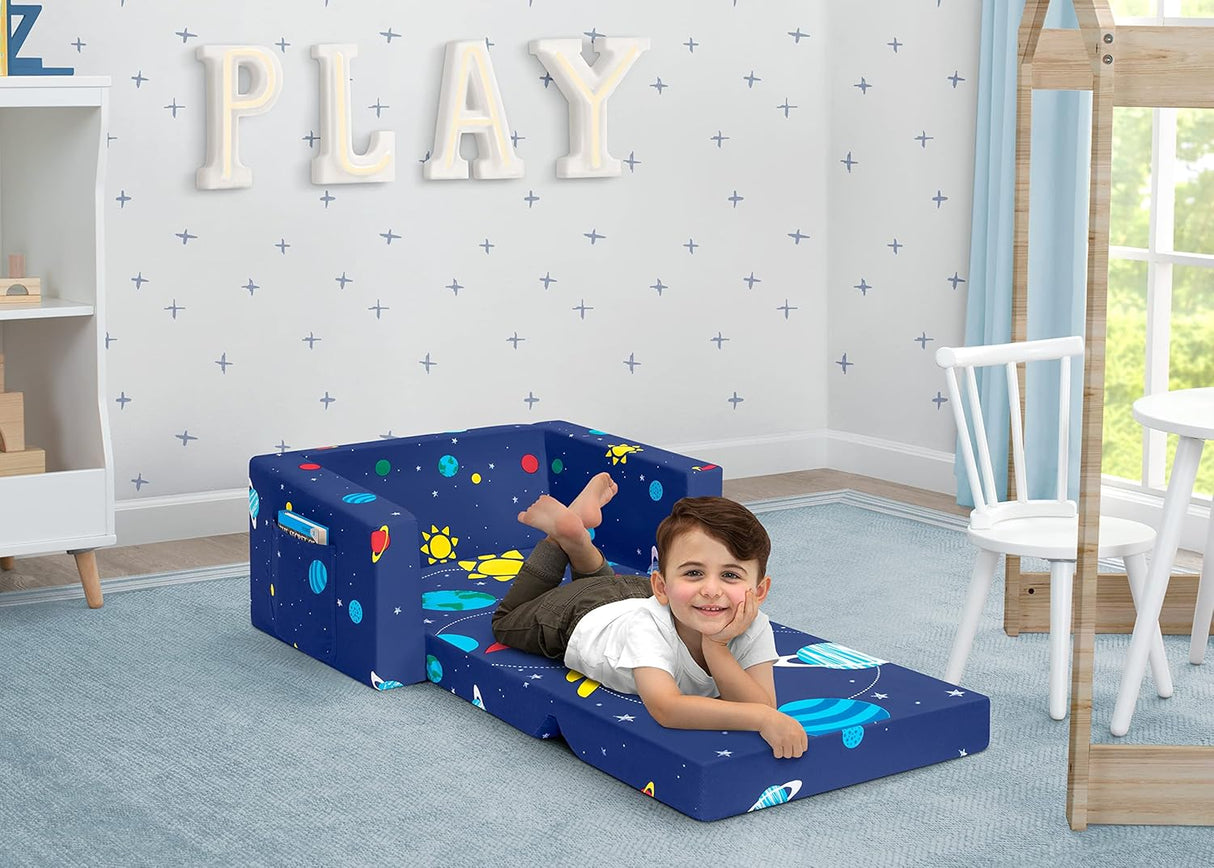 Silla transformable en cama cómoda para niños Delta Children