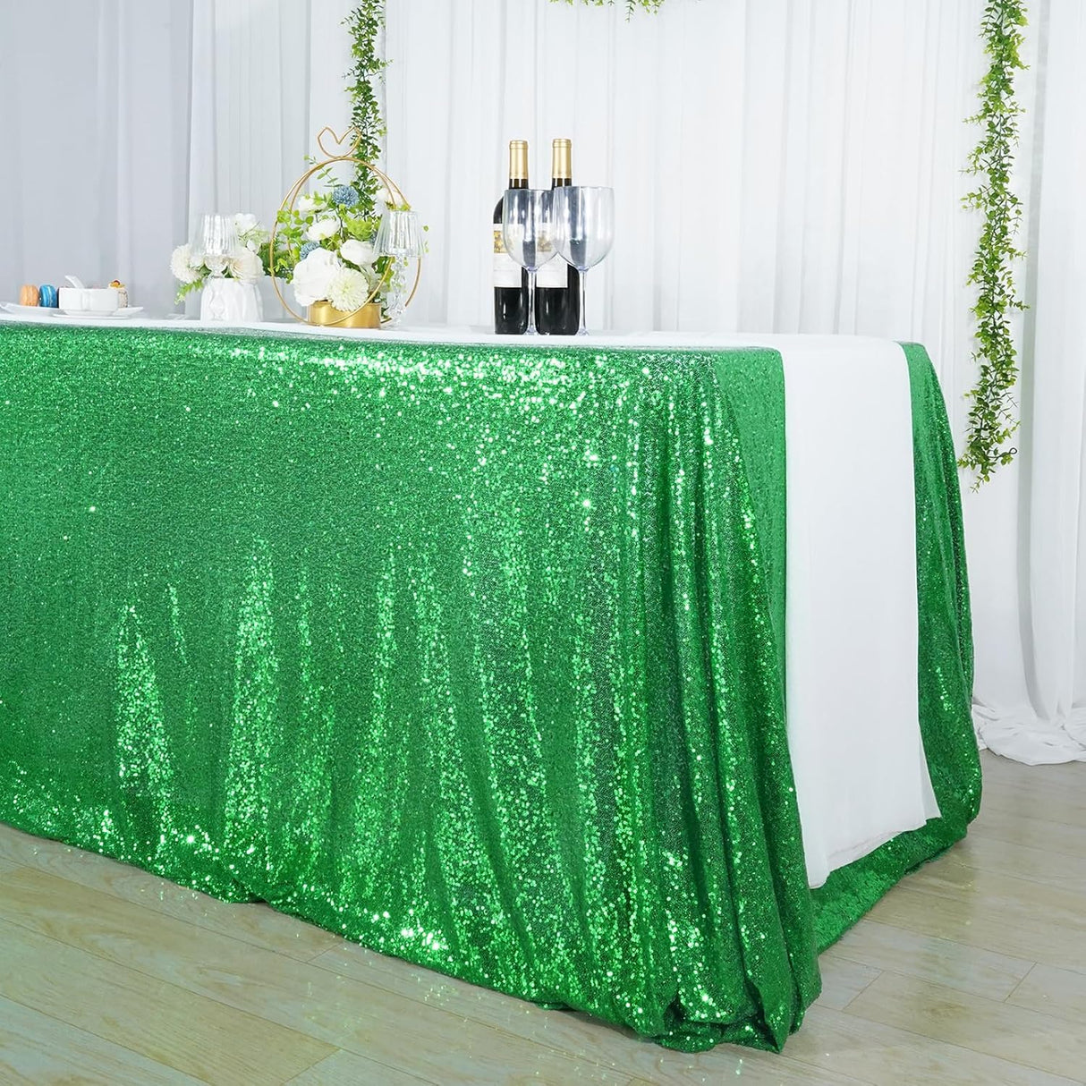Glitter Tablecloth for Party Baby Shower Christmas 60x102