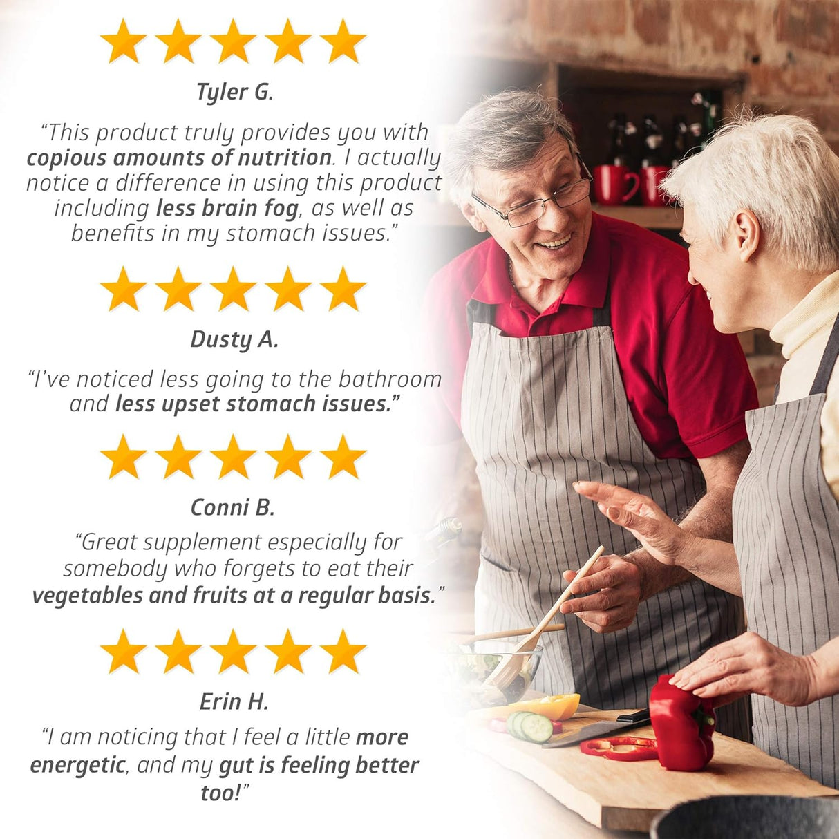 Suplementos Alimenticios natural de frutas y verduras