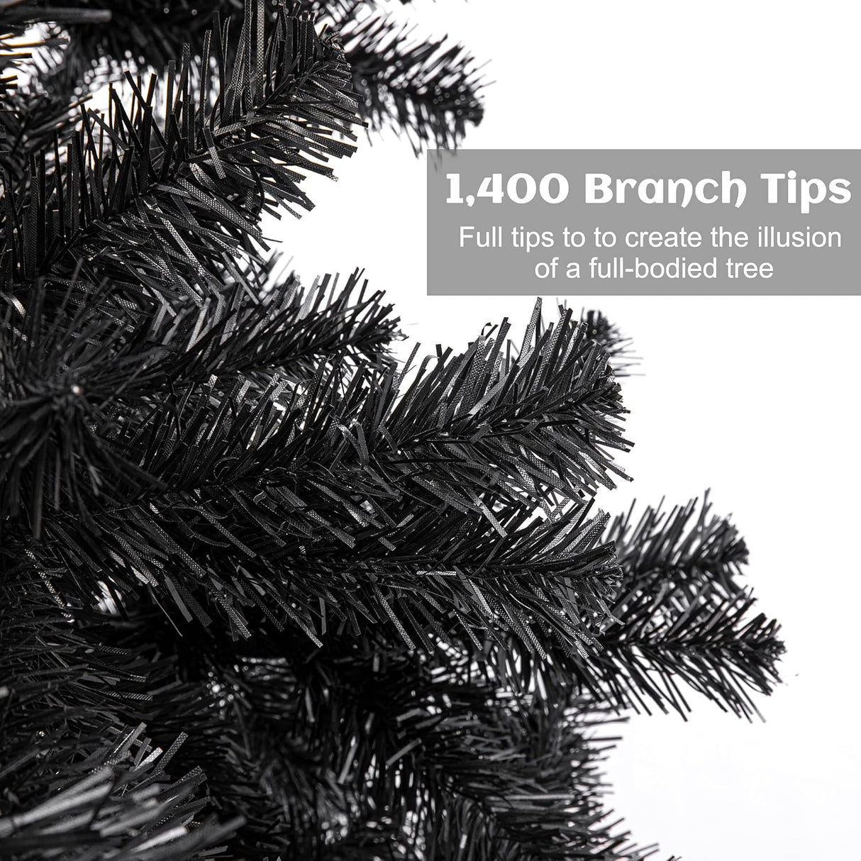 Árbol de Navidad Artificial 7.5 Ft Sunnyglade 1400 Puntas