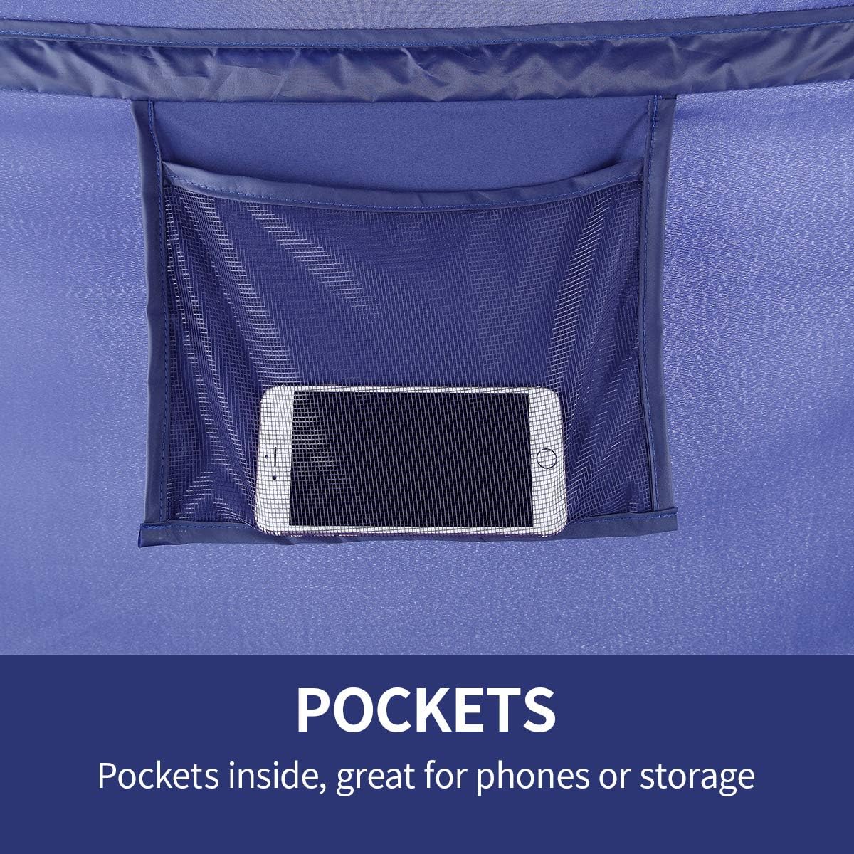 Tienda de campaña  dosel para cama tamaño completo portátil