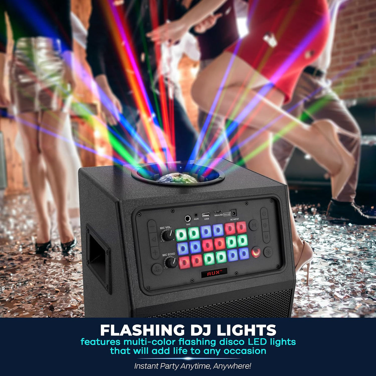 Parlante Portátil o altavoz PYLE-PRO PHP18DJT