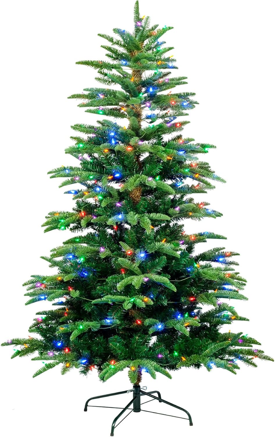 Árbol de Navidad YULETIME 6.5ft Preiluminado con luces LED