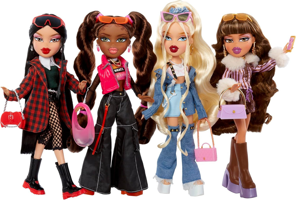 Muñeca Bratz Alwayz Cloe con 10 accesorios y póster