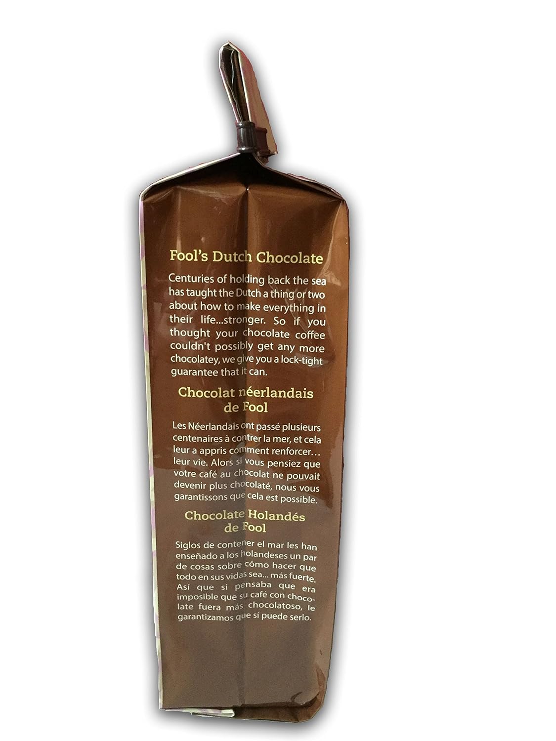 Café Decaf Chocolate Holandés de Coffee Fool (Molienda para Goteo)