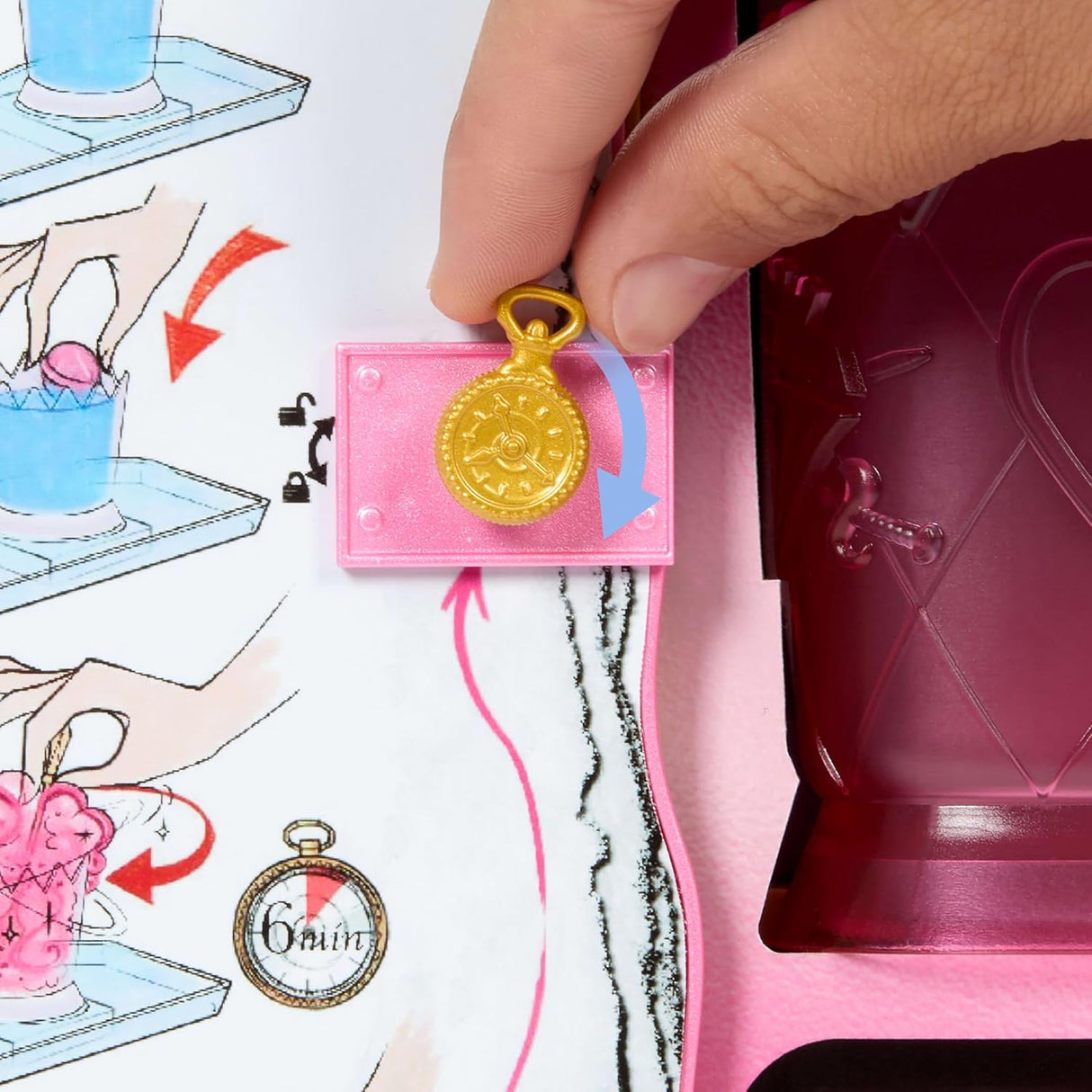 Muñeca Descendants de Mattel con libro de hechizos y set de slime RD