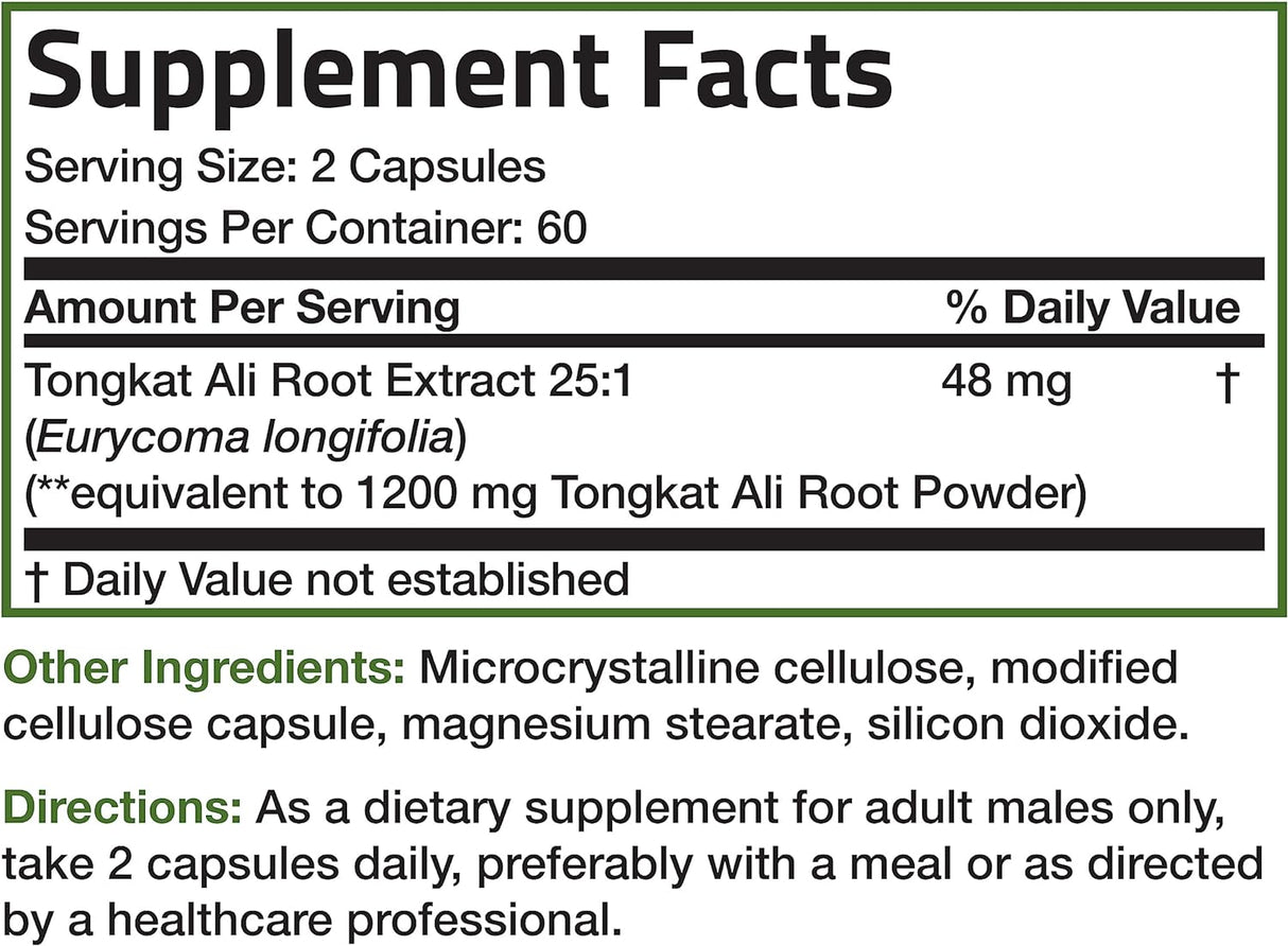 Suplemento apoya la energía sin OMG cápsula