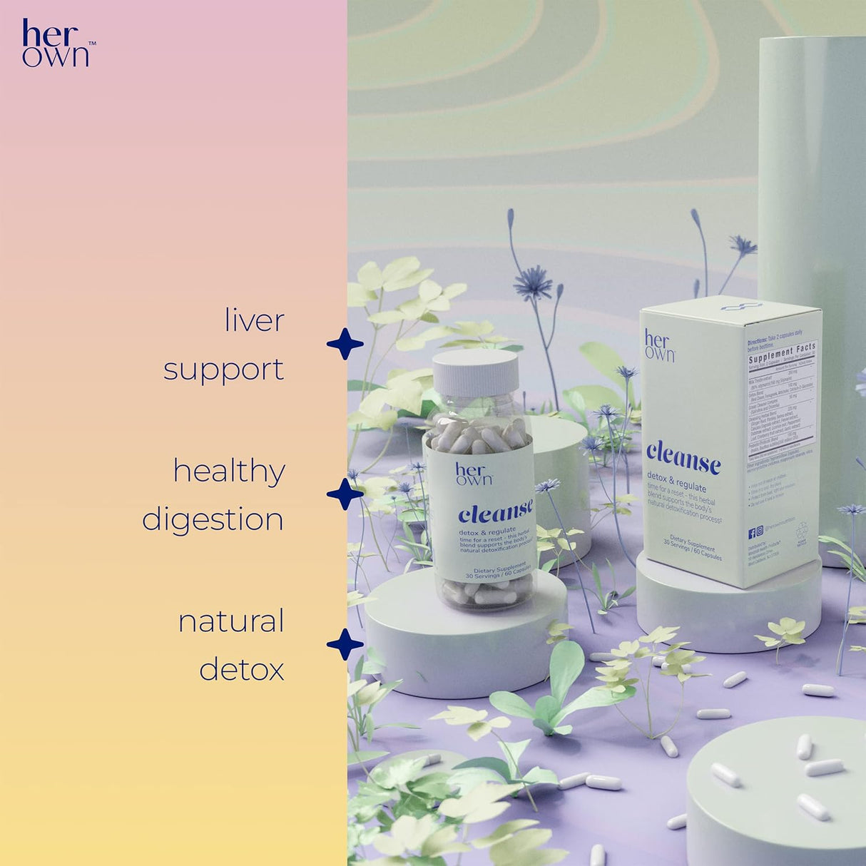 Suplementos desintoxicación suave limpieza de algas marinas