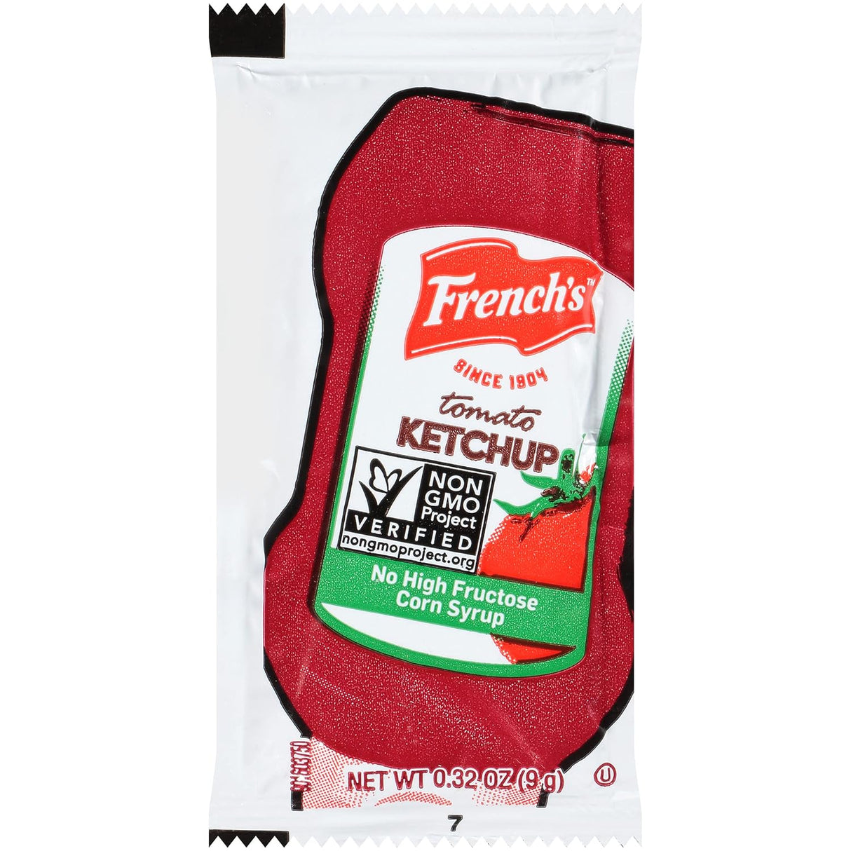 French's Paquetes de salsa de tomate, 1000 unidades, una caja de 1000 paquetes individuales de ketchup, perfectos para pedidos de comida para llevar y estaciones de condimentos