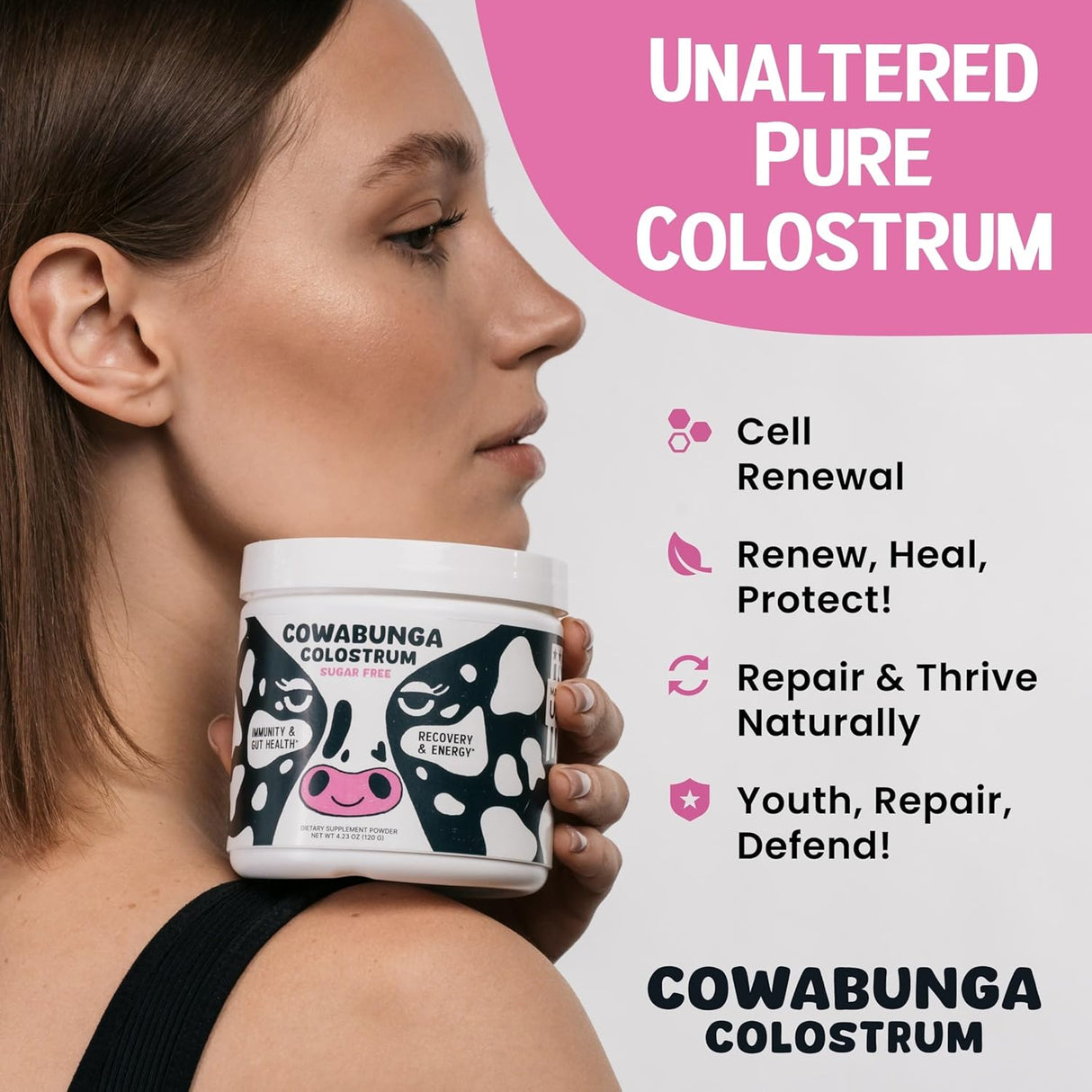 Colostro Premium en Polvo - Inmunidad, Salud Intestinal