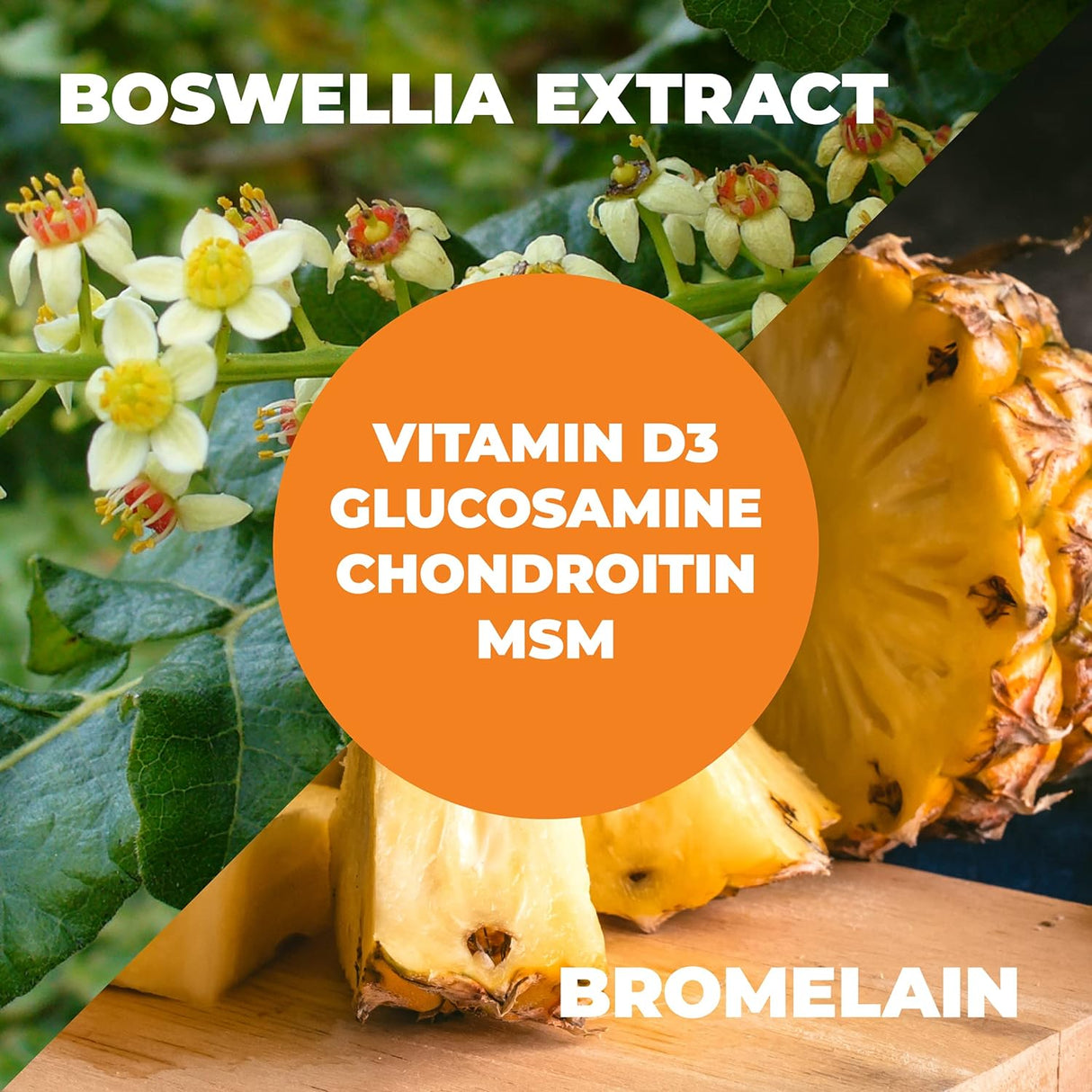 Suplemento para Articulaciones y Salud Ósea, 120 Tabletas