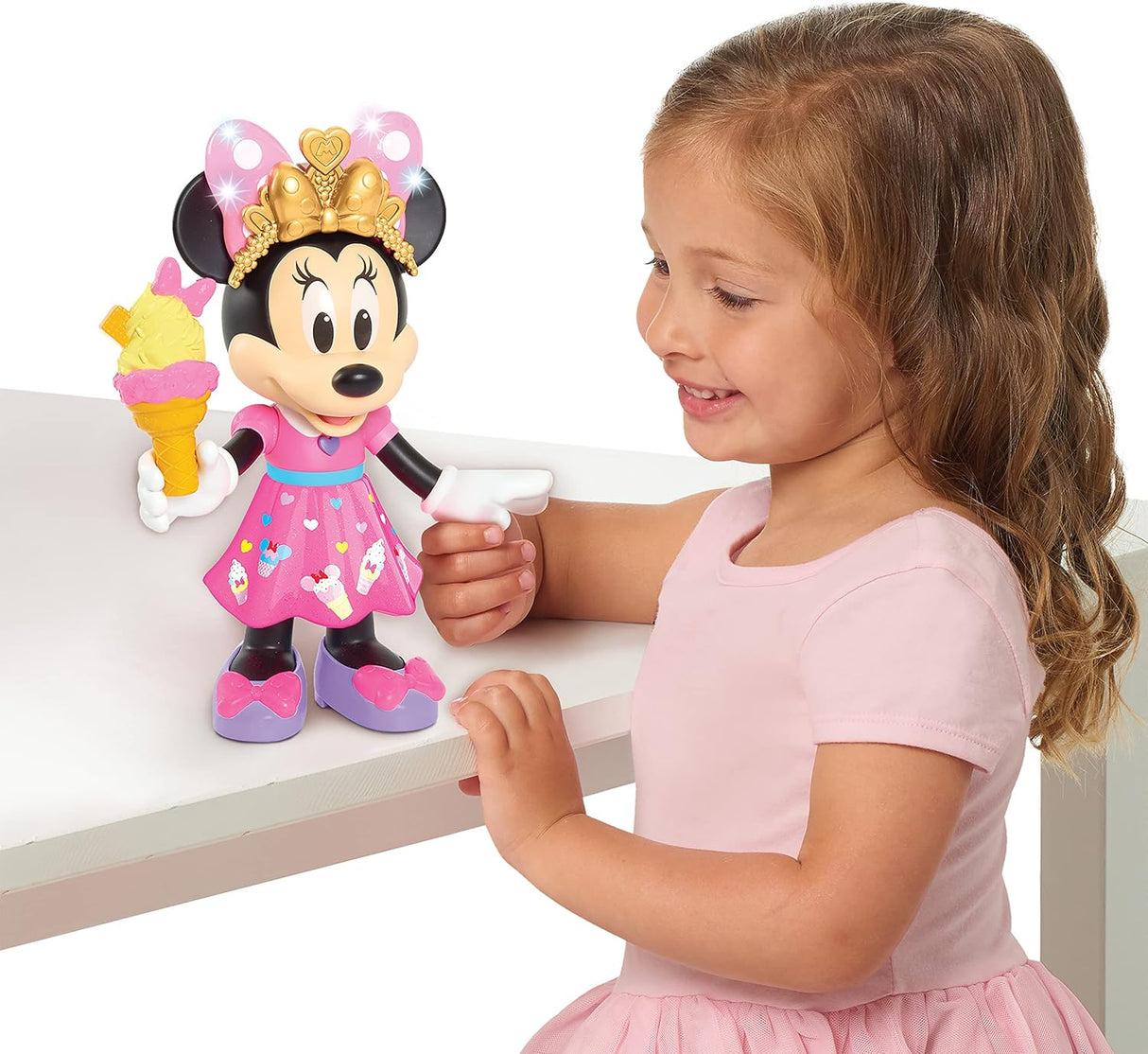 Muñeca Interactiva Minnie Mouse, Disney Junior, 10 Pulgadas