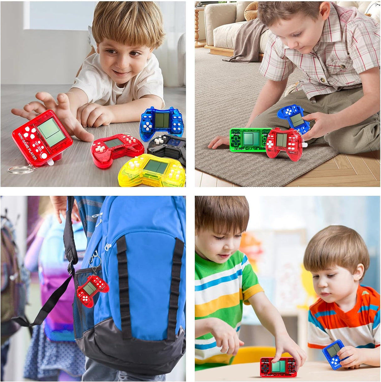 Llavero de Videojuego para Fiesta Infantil, Suministros de Arcade