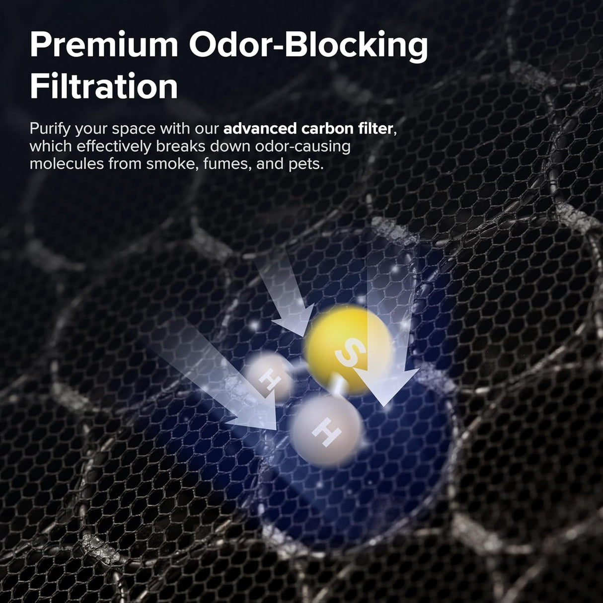 Purificadores de aire para el hogar WiFi inteligente LEVOIT