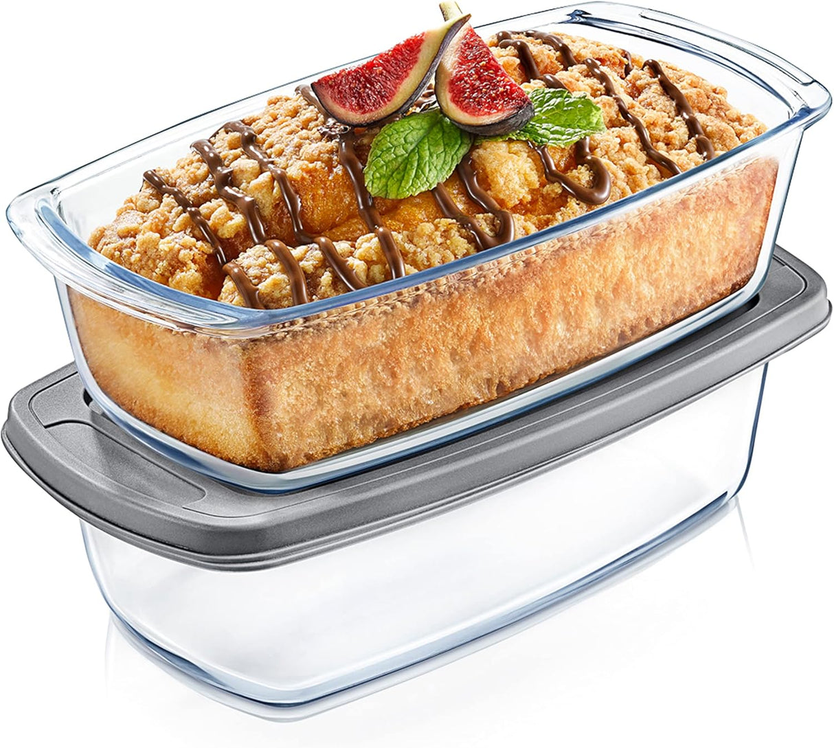 2 juegos de moldes para pan de 62.07 onzas NutriChef