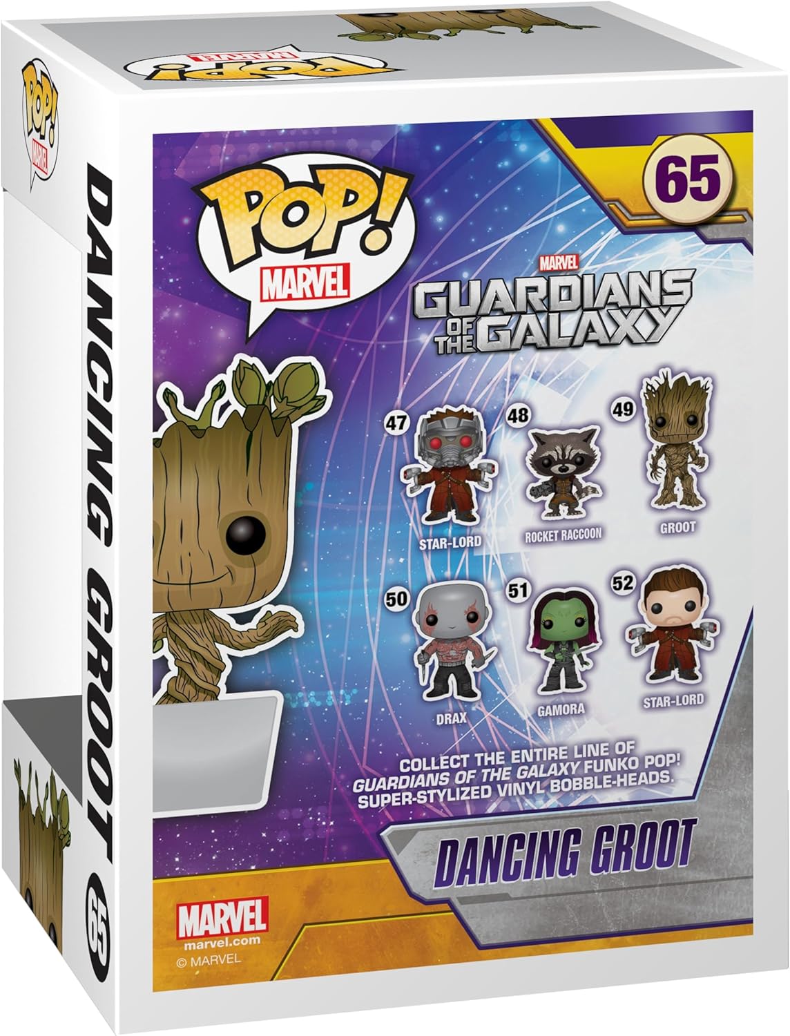 Figura de acción Bobble Groot Bailarín de Funko Pop! Marvel