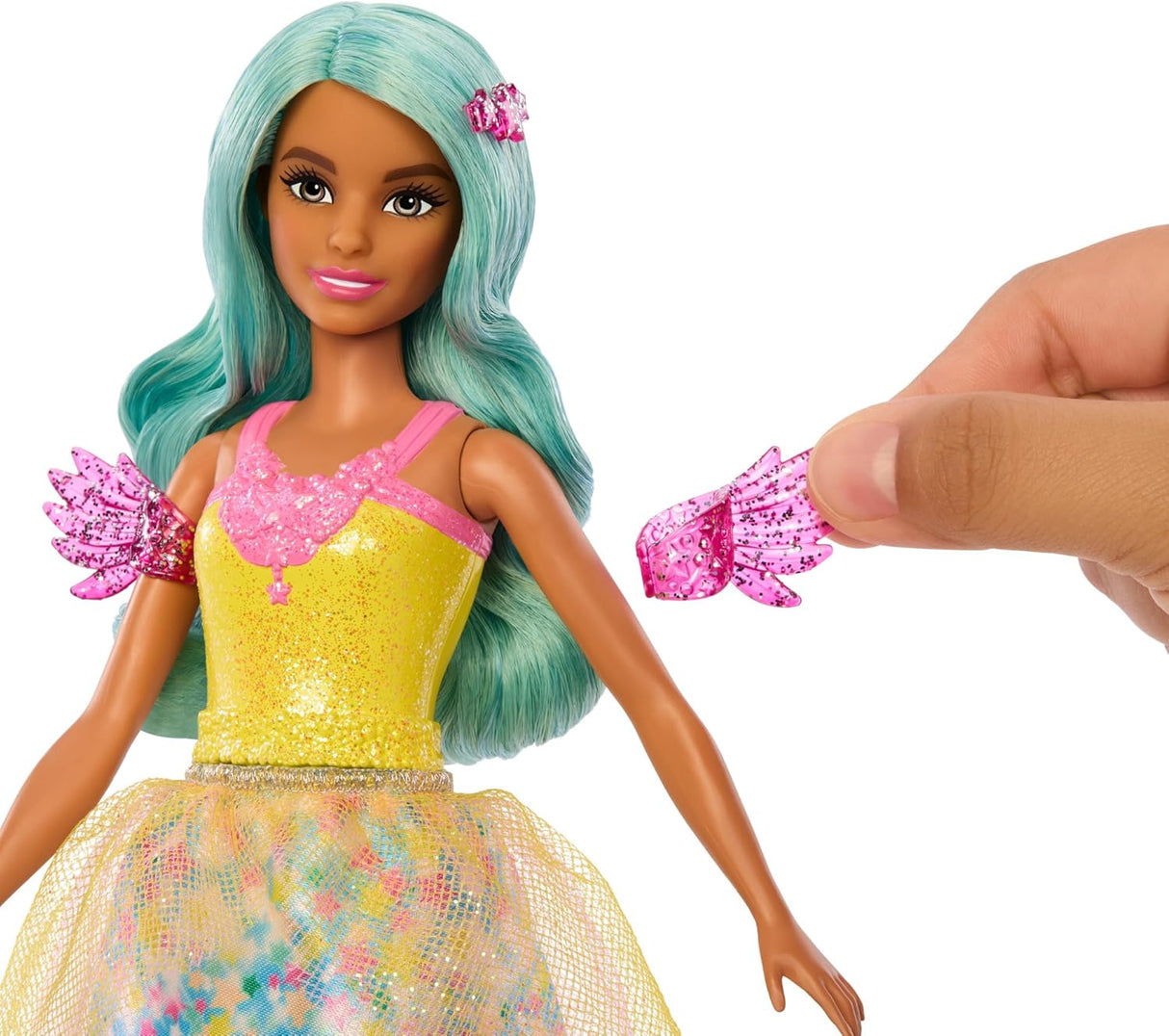 BarbieUnaToqueDeMagiaSetMuñecaFashiónTeresaAccesorios