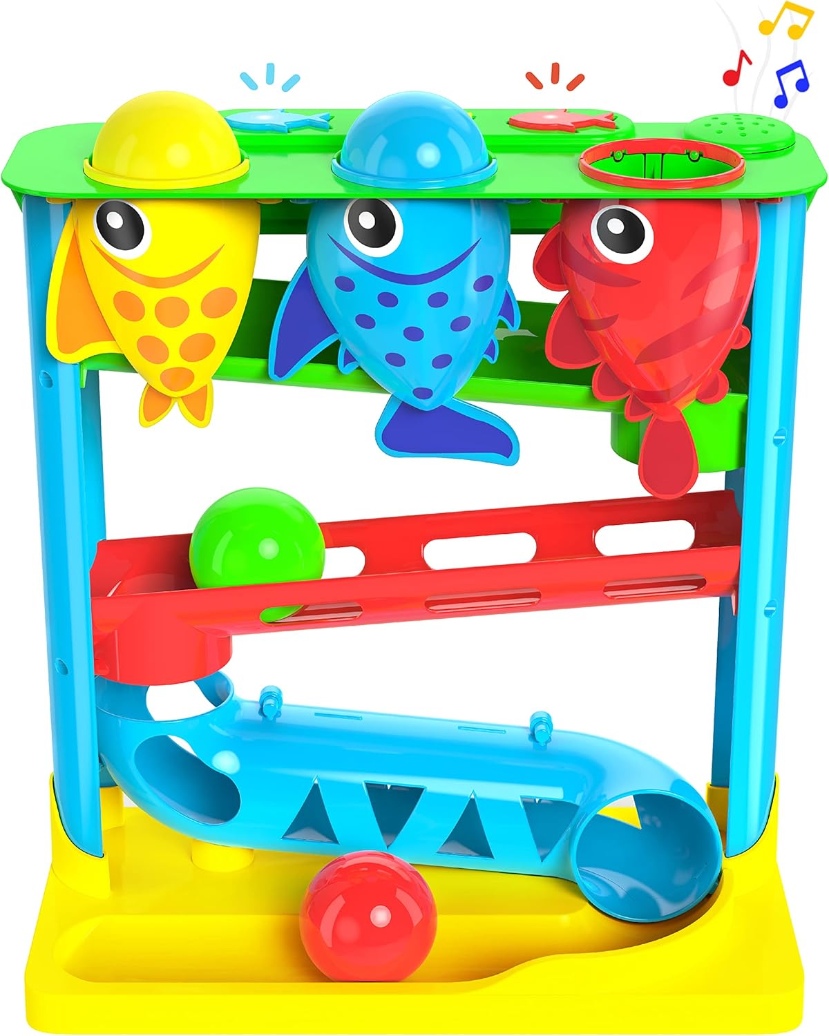 Juguete Interactivo Move2Play para Bebés, 1 Año, Alimenta Pescados