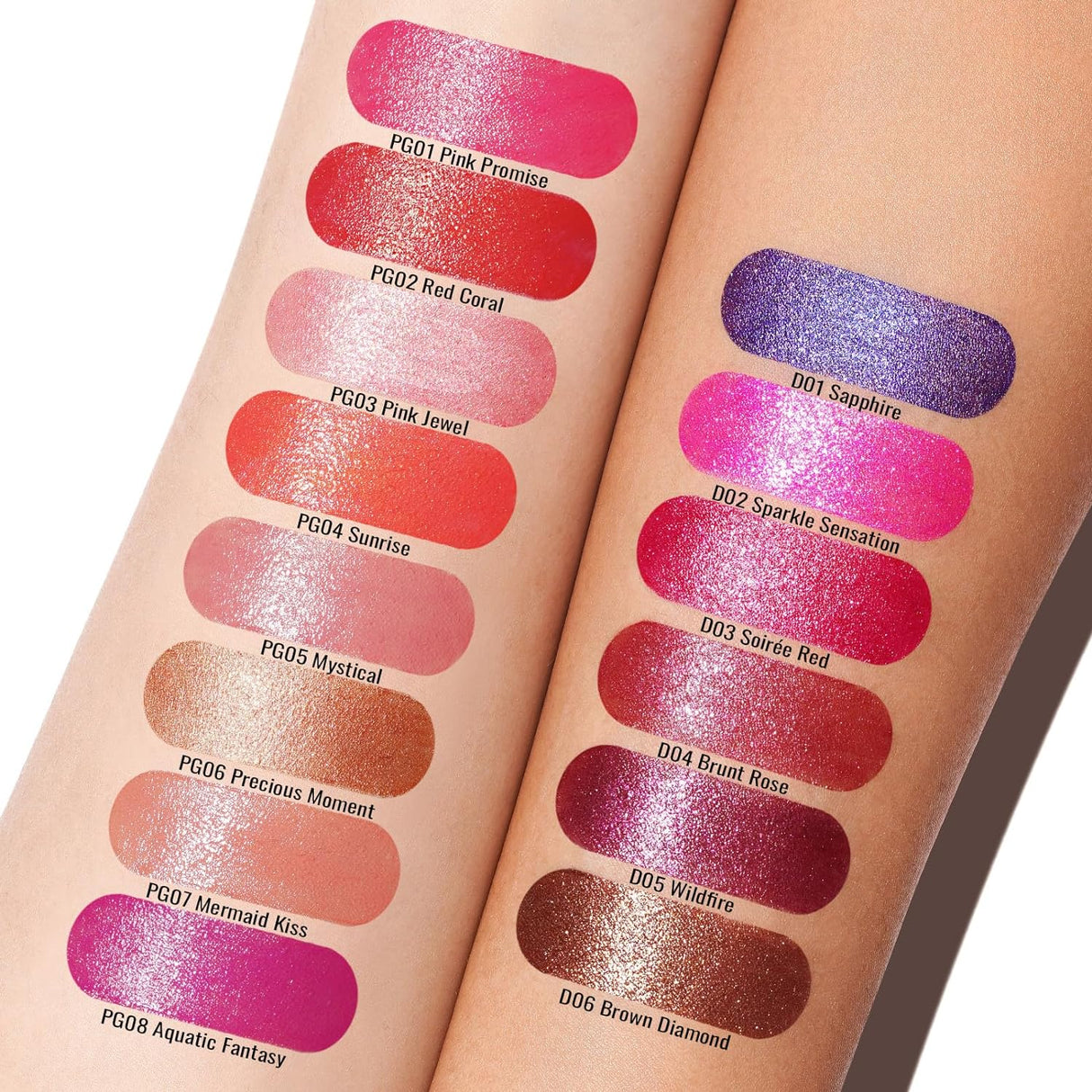 Labial Hidratante Brillo Infinito con Aceite de Rosa D01 Sapphire