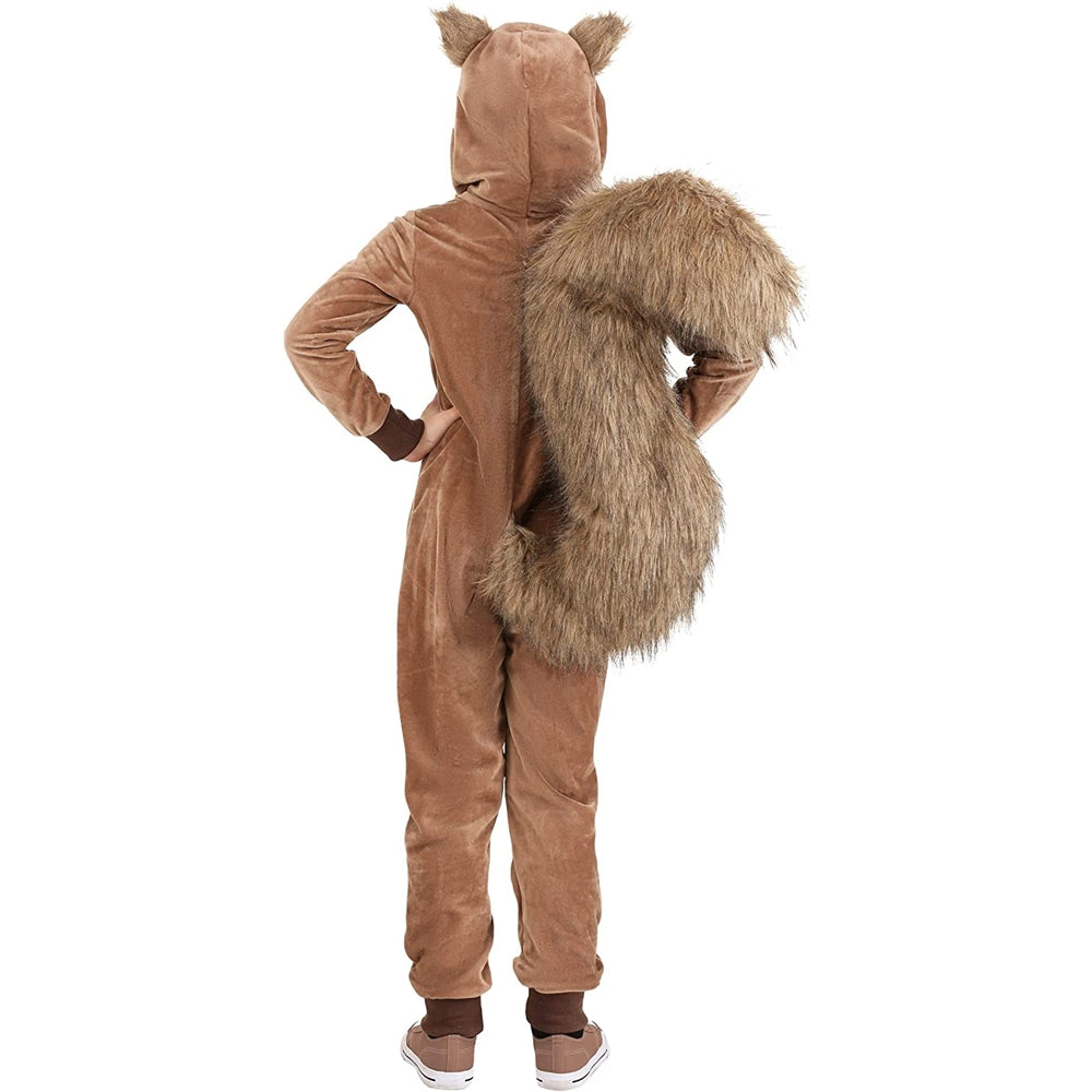 Disfraz de ardilla para niños, Marrón