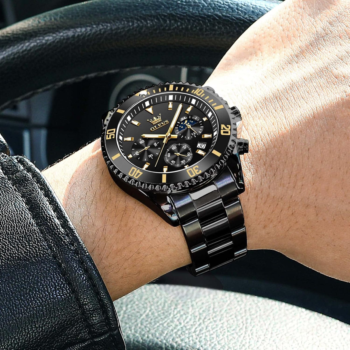 Reloj para hombre de pulsera clásico 2870 OLEVS