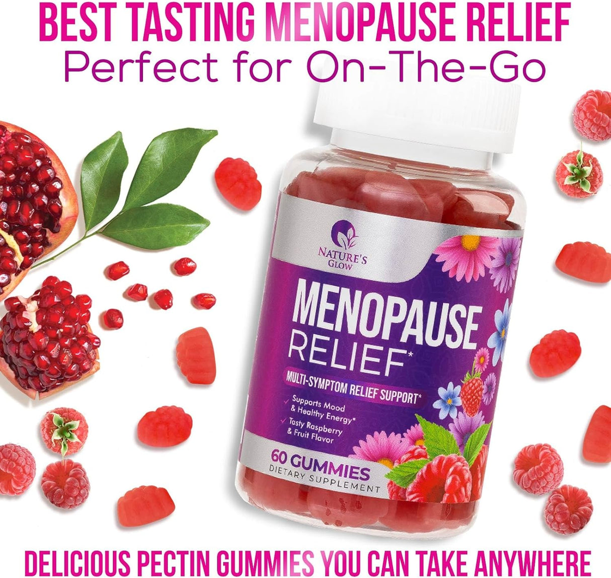 Suplemento de menopausia para mujeres Nature's Glow