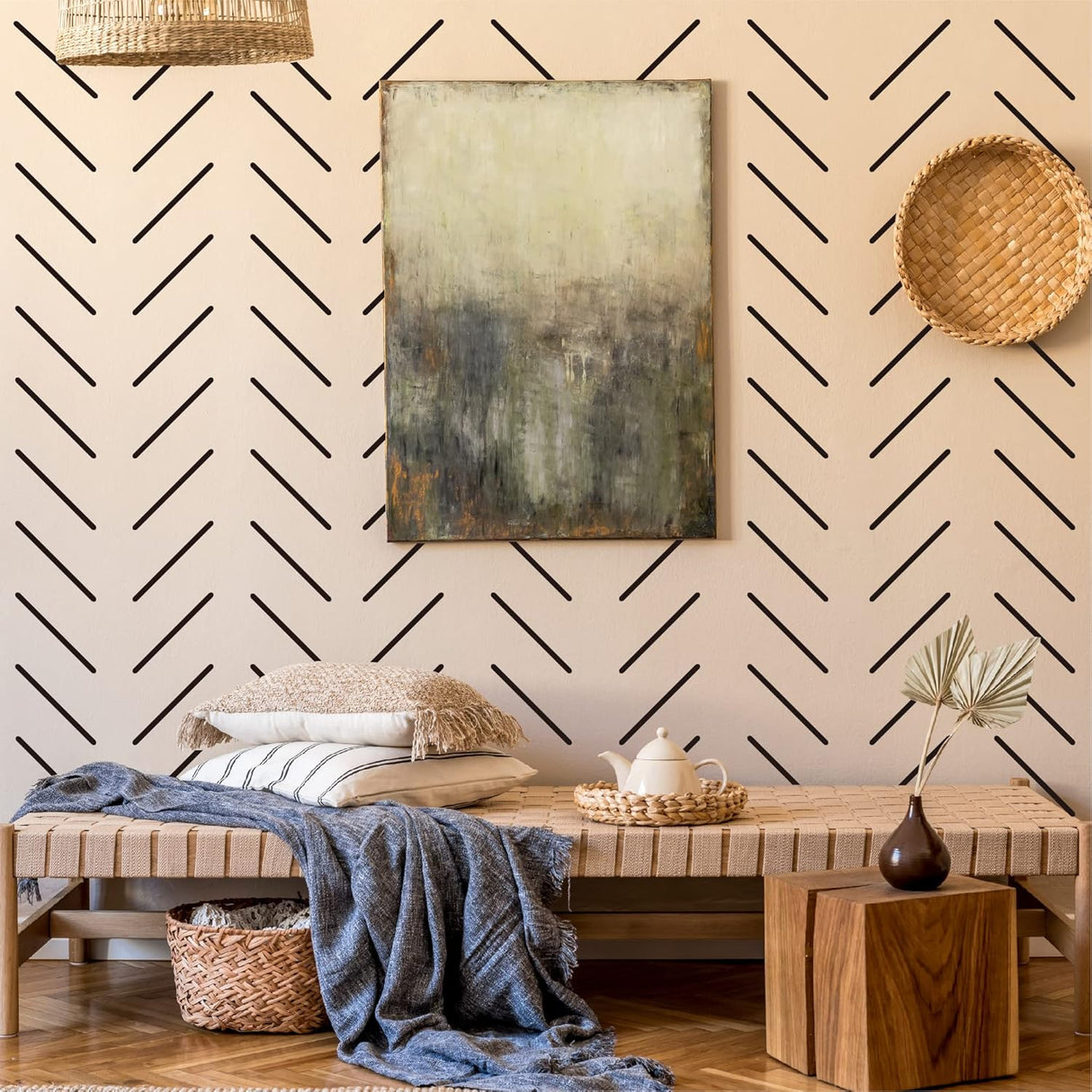 Vinilos Decorativos de Rayas, Marca Modern Boho, 300 Stripes