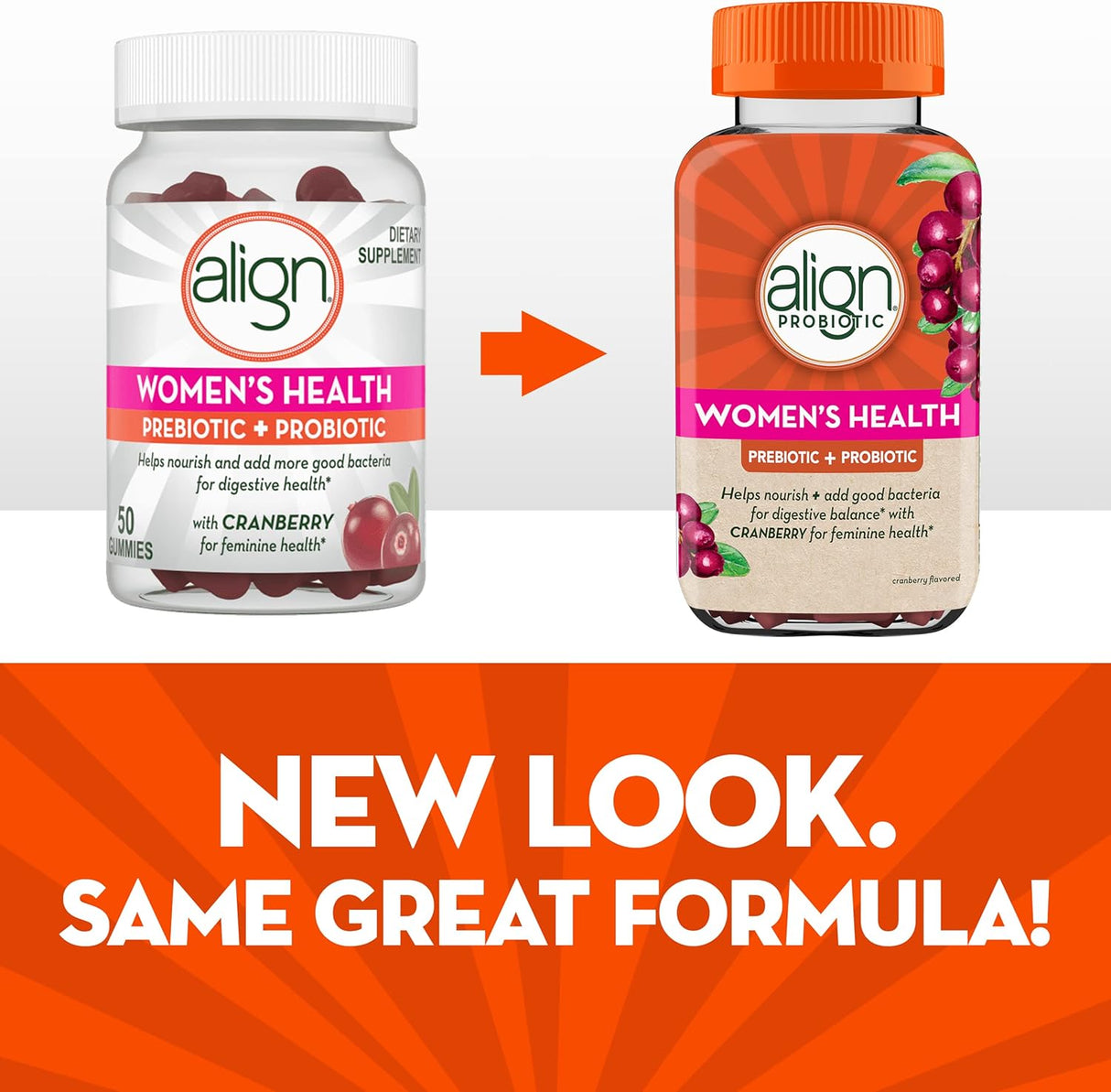 Suplemento Salud de la mujer prebiótico + probiótico 50 gom