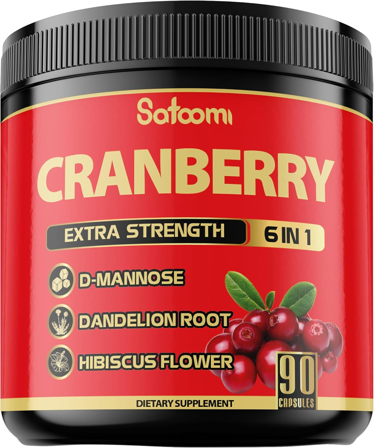 Suplemento e arándano 6 en 1 para mujeres Extractos herbales