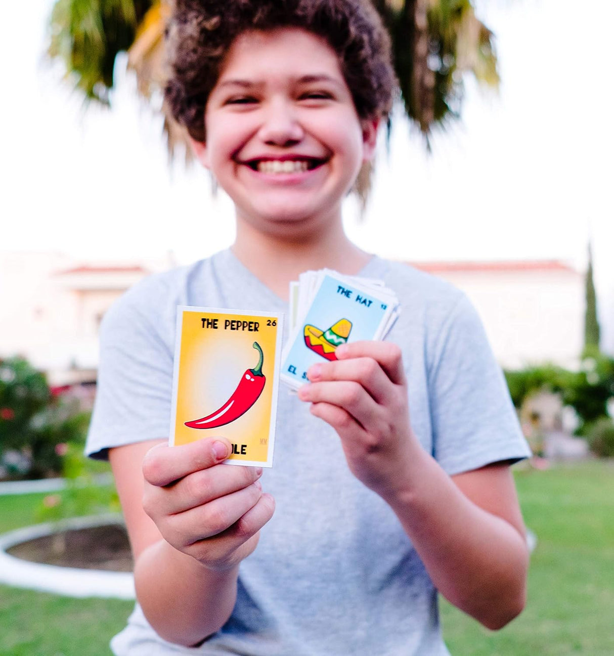 Kit de Bingo Mexicano - Juego Bilingüe para 10 Jugadores